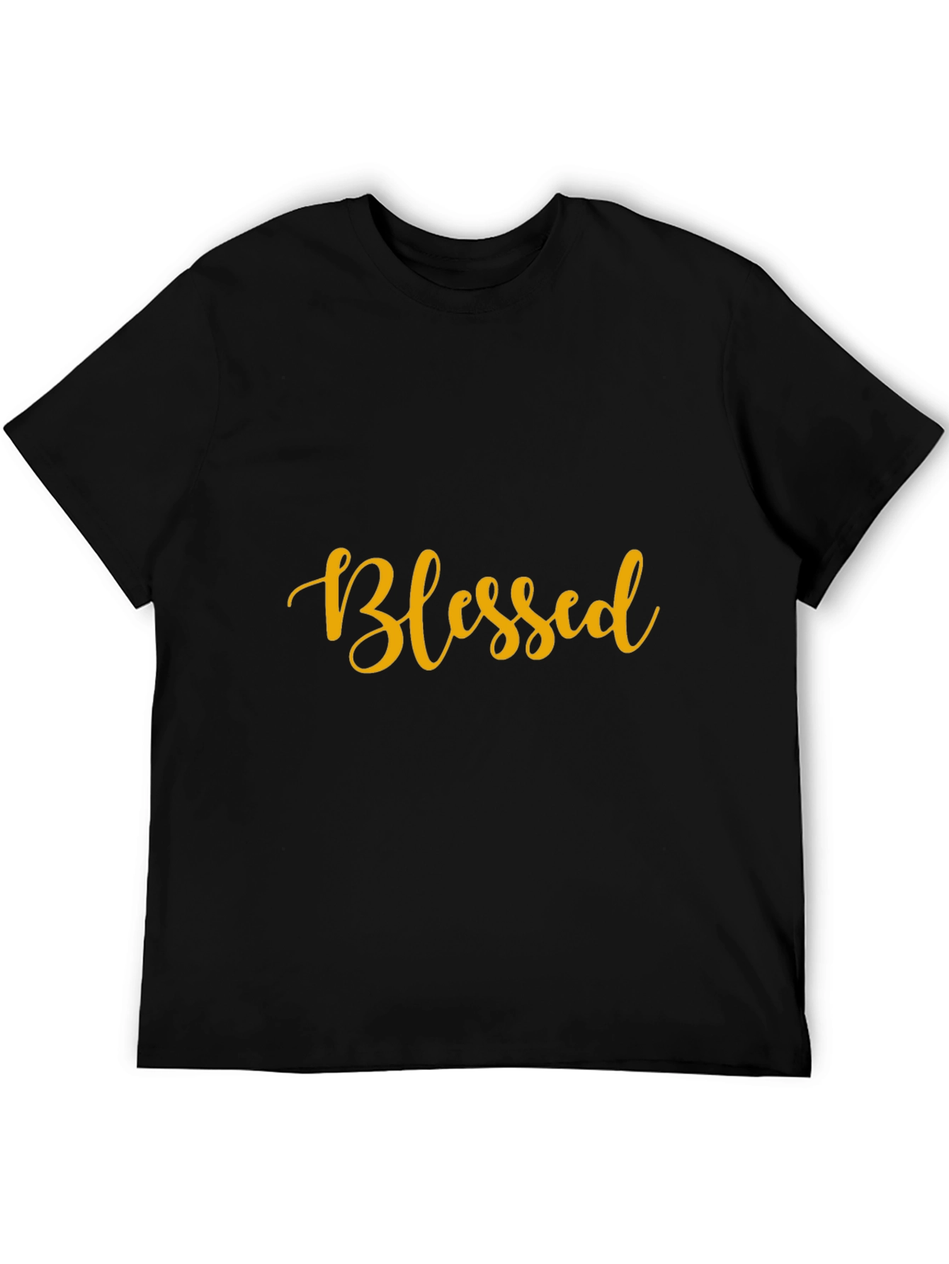 Blessed Graphic Tee - Stylish Black T-Shirt