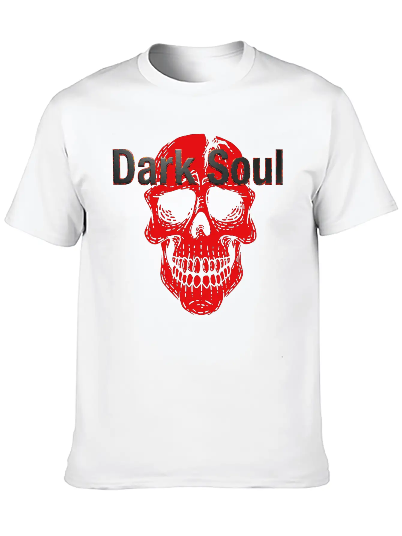Dark Soul Unisex Casual T-Shirt – Clean Design For Daily Comfort