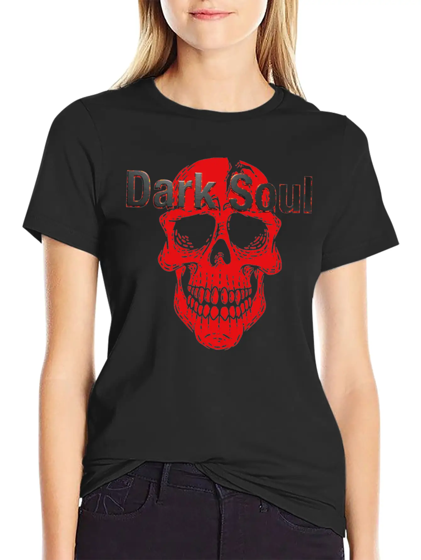 Dark Soul Unisex Casual T-Shirt – Clean Design For Daily Comfort