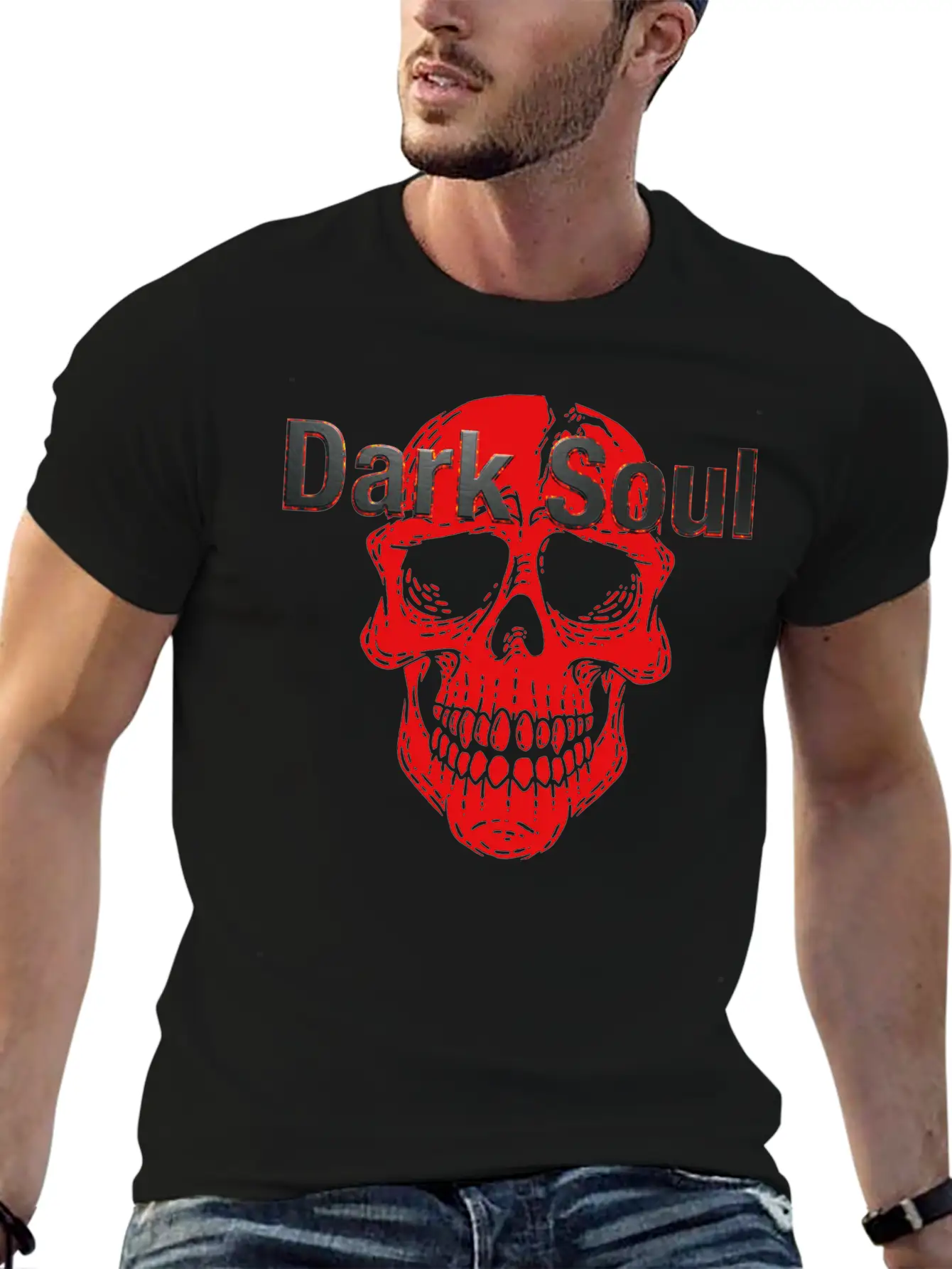 Dark Soul Unisex Casual T-Shirt – Clean Design For Daily Comfort