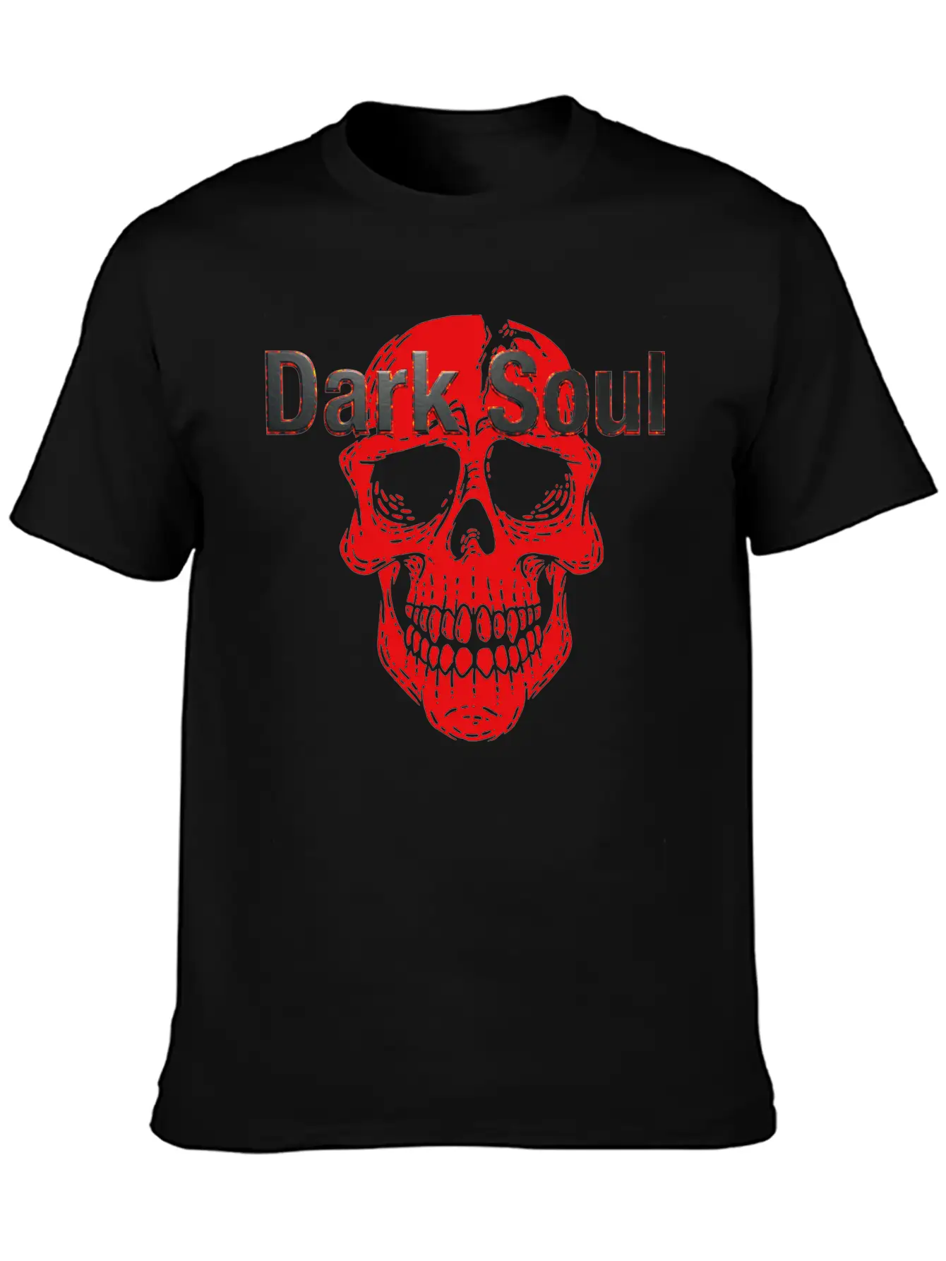 Dark Soul Unisex Casual T-Shirt – Clean Design For Daily Comfort