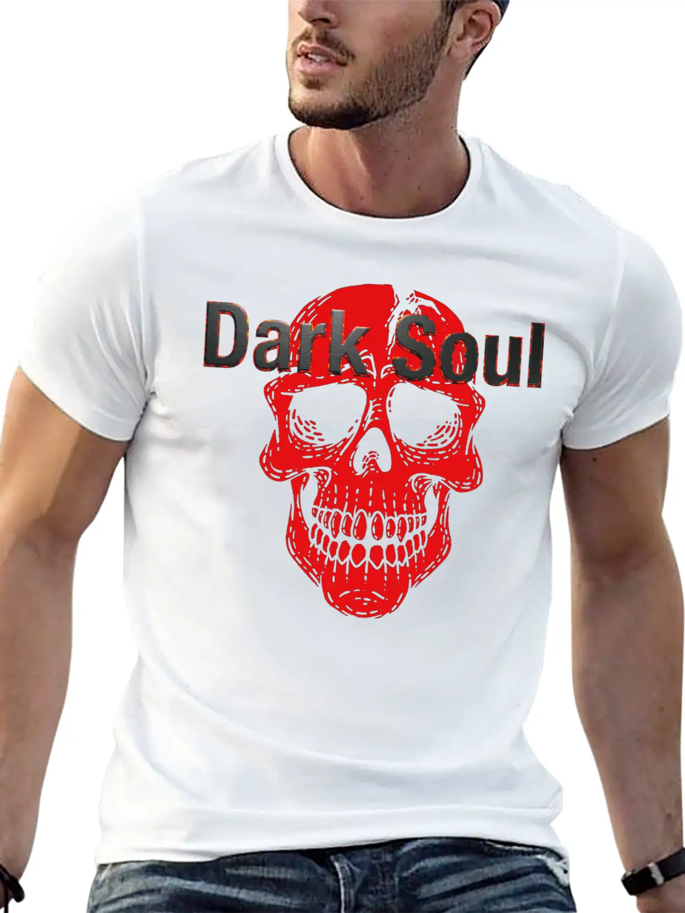 Dark Soul Unisex Casual T-Shirt – Clean Design For Daily Comfort