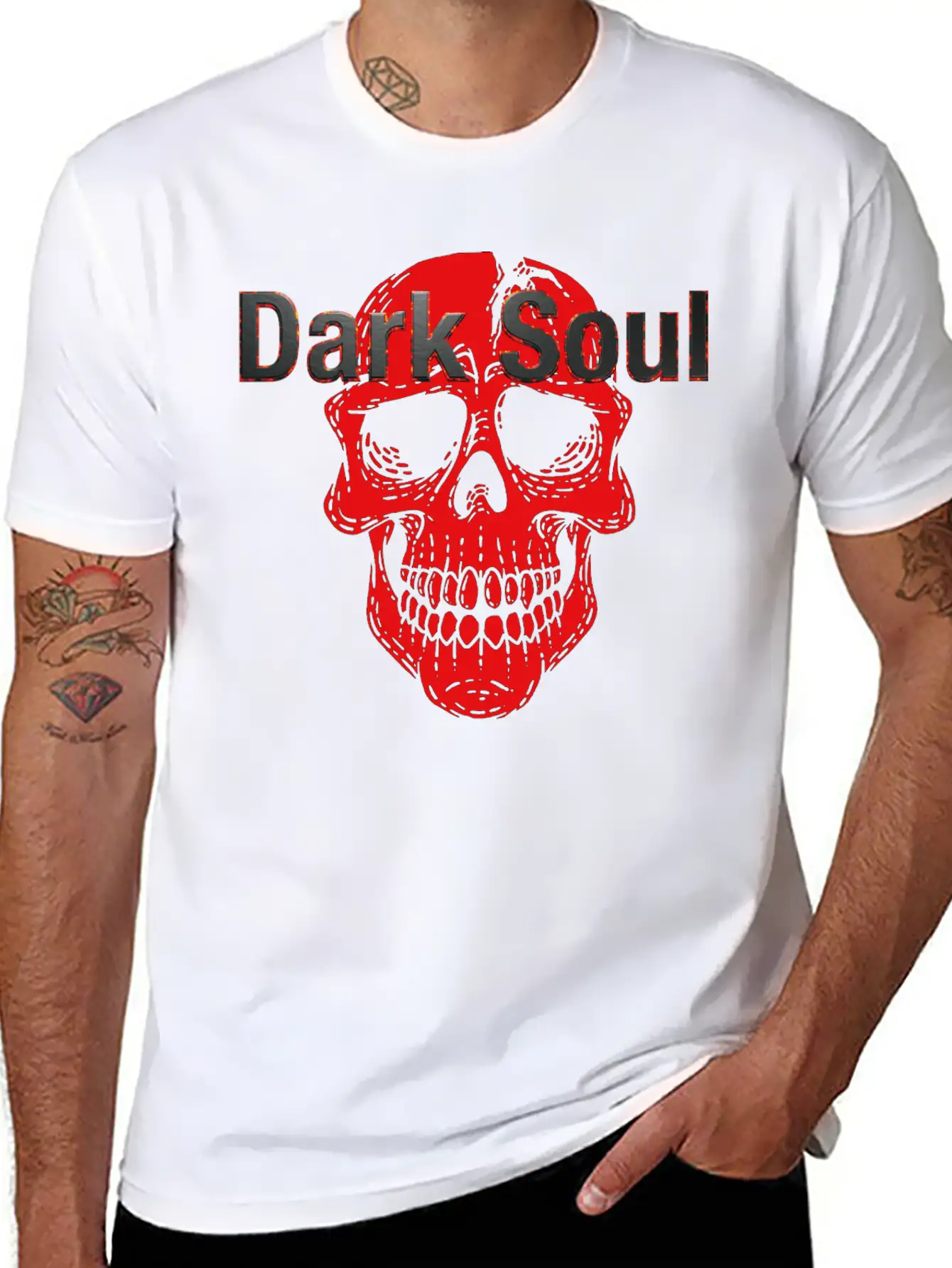Dark Soul Unisex Casual T-Shirt – Clean Design For Daily Comfort