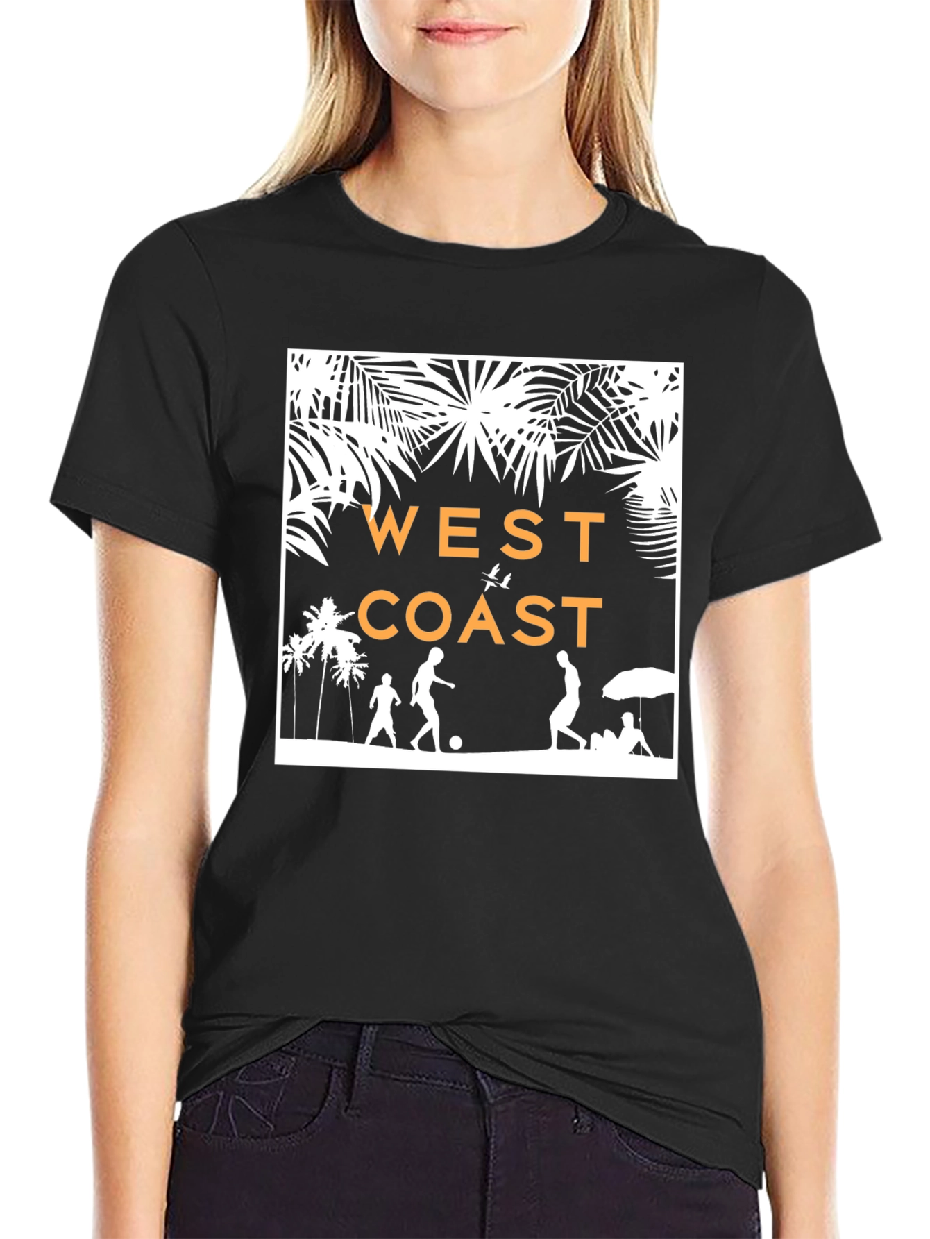 West Coast Graphic Tee - Beach Lifestyle T-Shirt