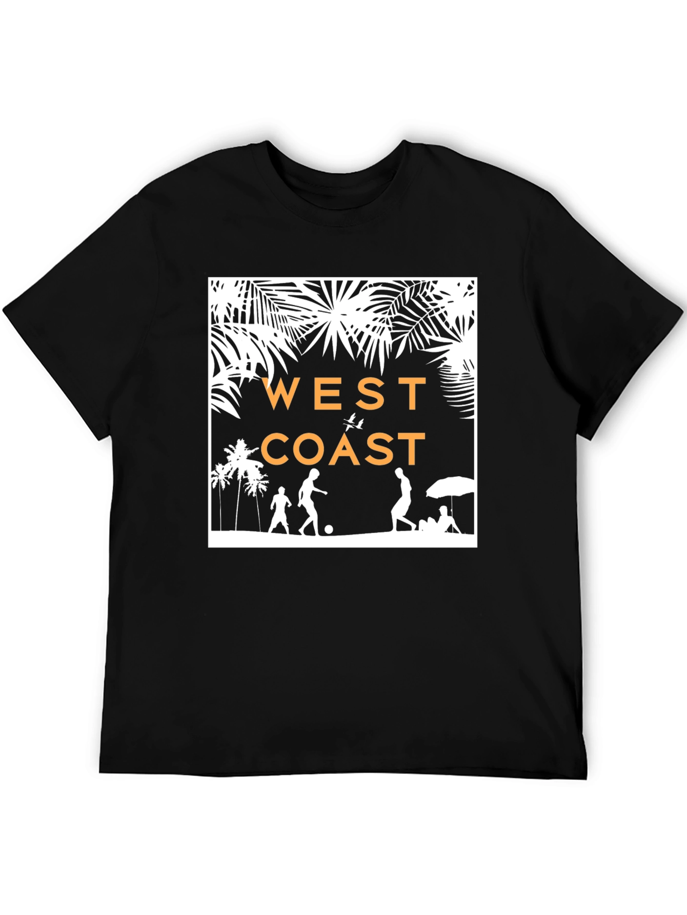 West Coast Graphic Tee - Beach Lifestyle T-Shirt