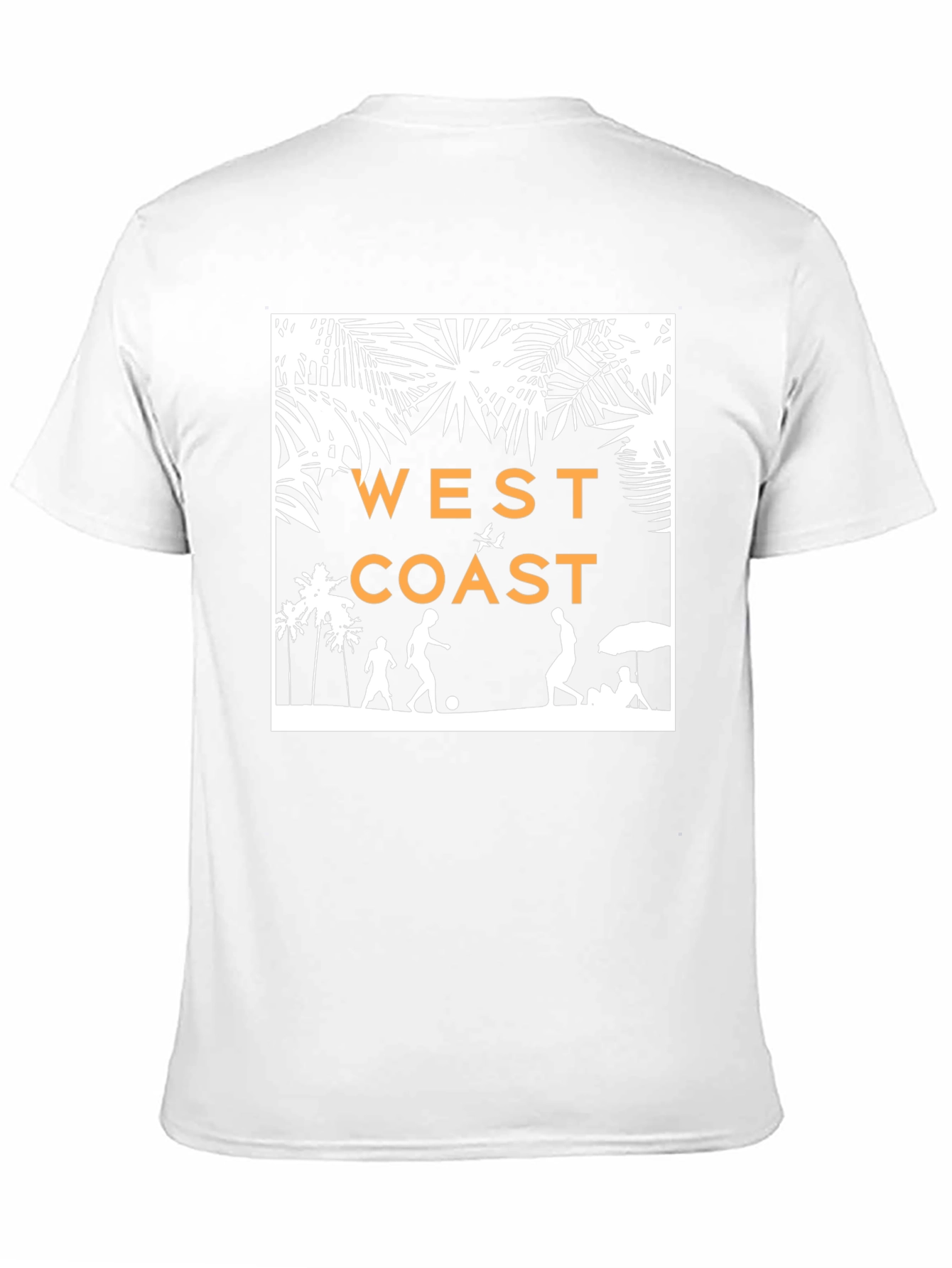 West Coast Graphic Tee - Beach Lifestyle T-Shirt