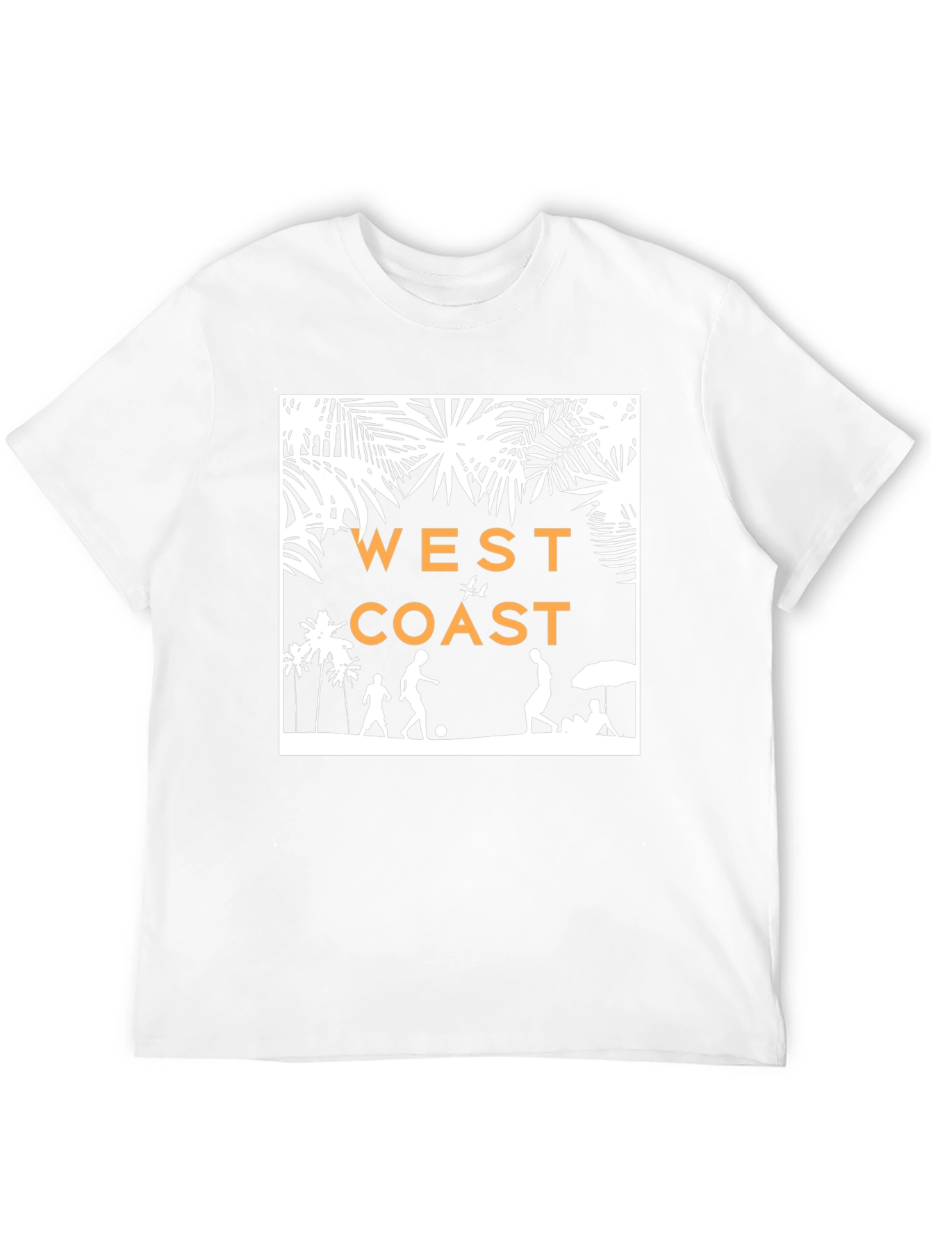 West Coast Graphic Tee - Beach Lifestyle T-Shirt