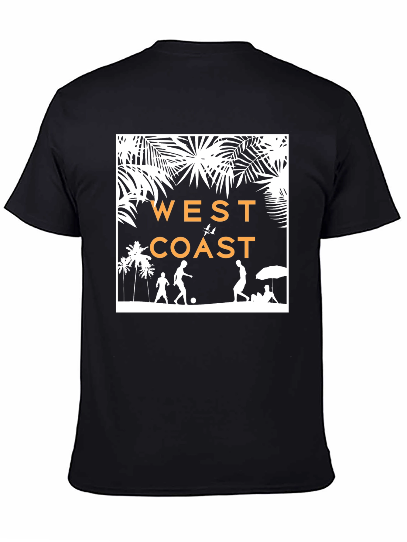 West Coast Graphic Tee - Beach Lifestyle T-Shirt