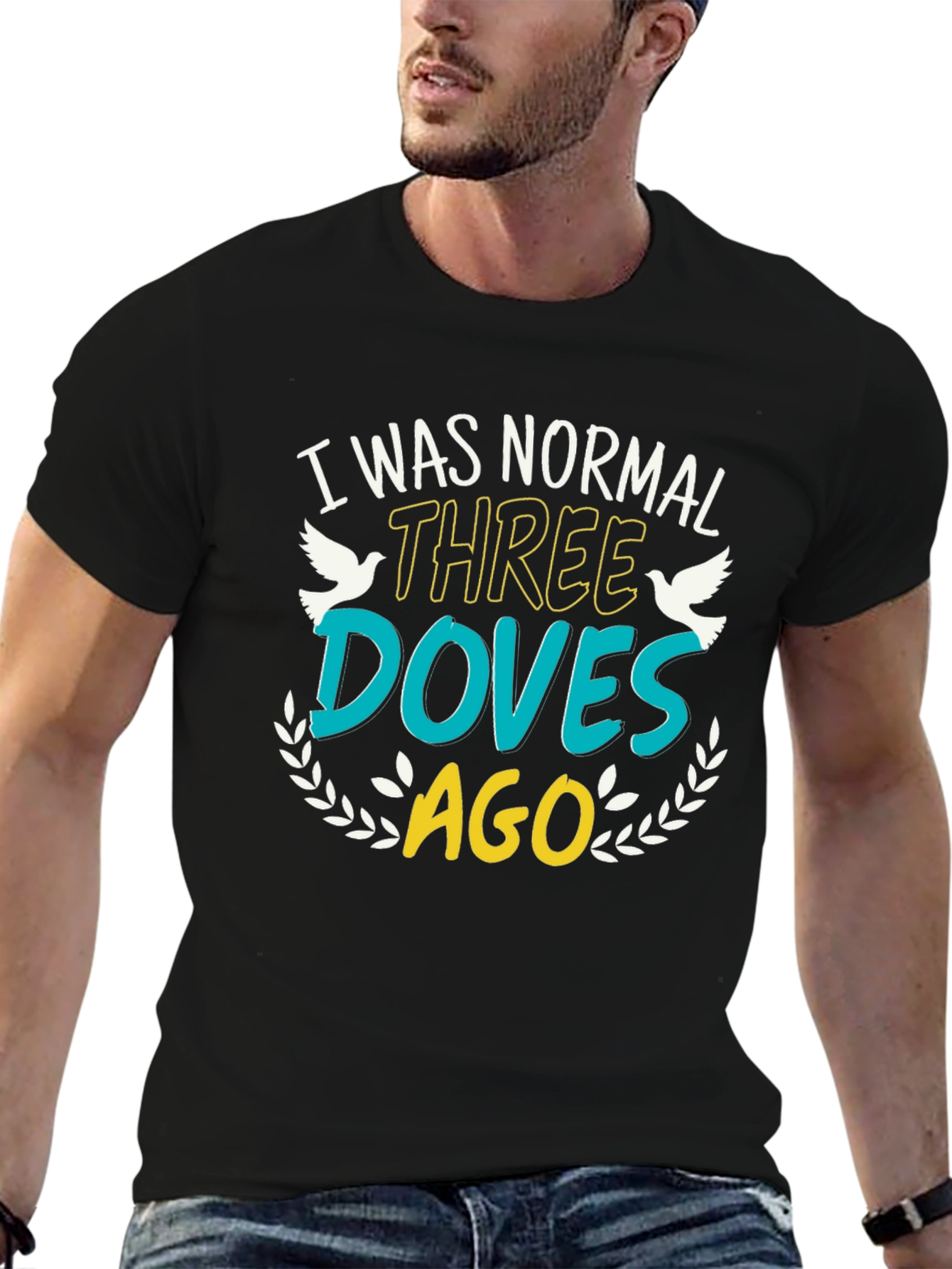 Three Doves Ago Graphic T-Shirt