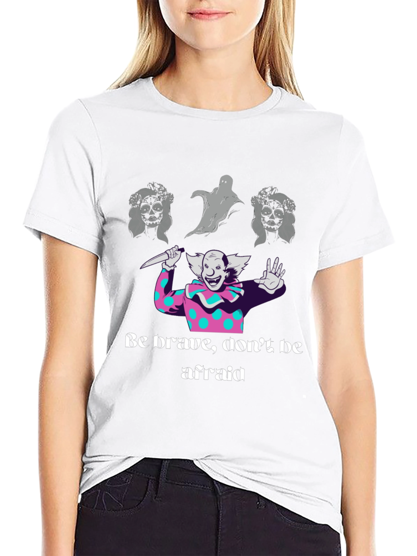 Be Brave Halloween Graphic Tee