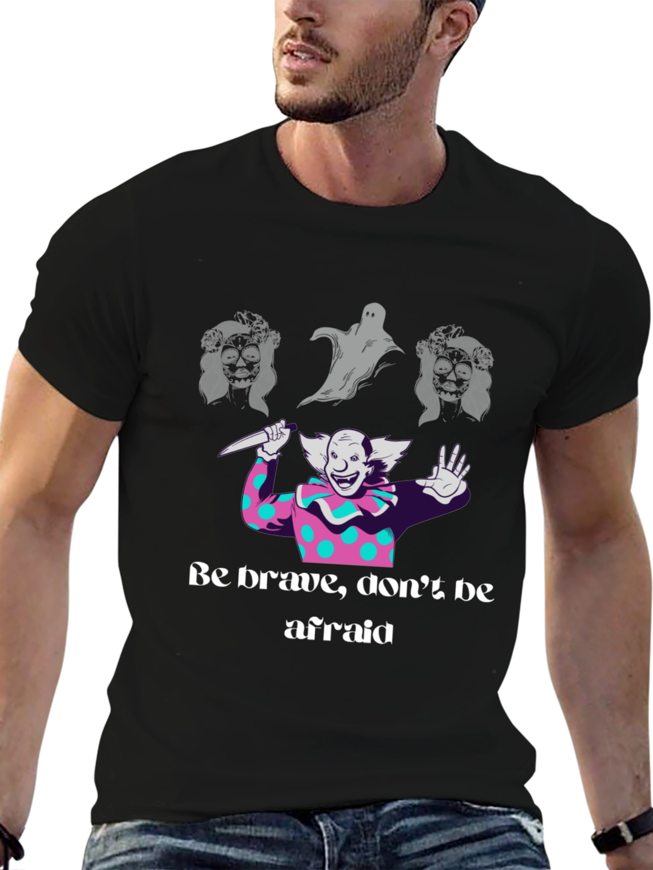 Be Brave Halloween Graphic Tee