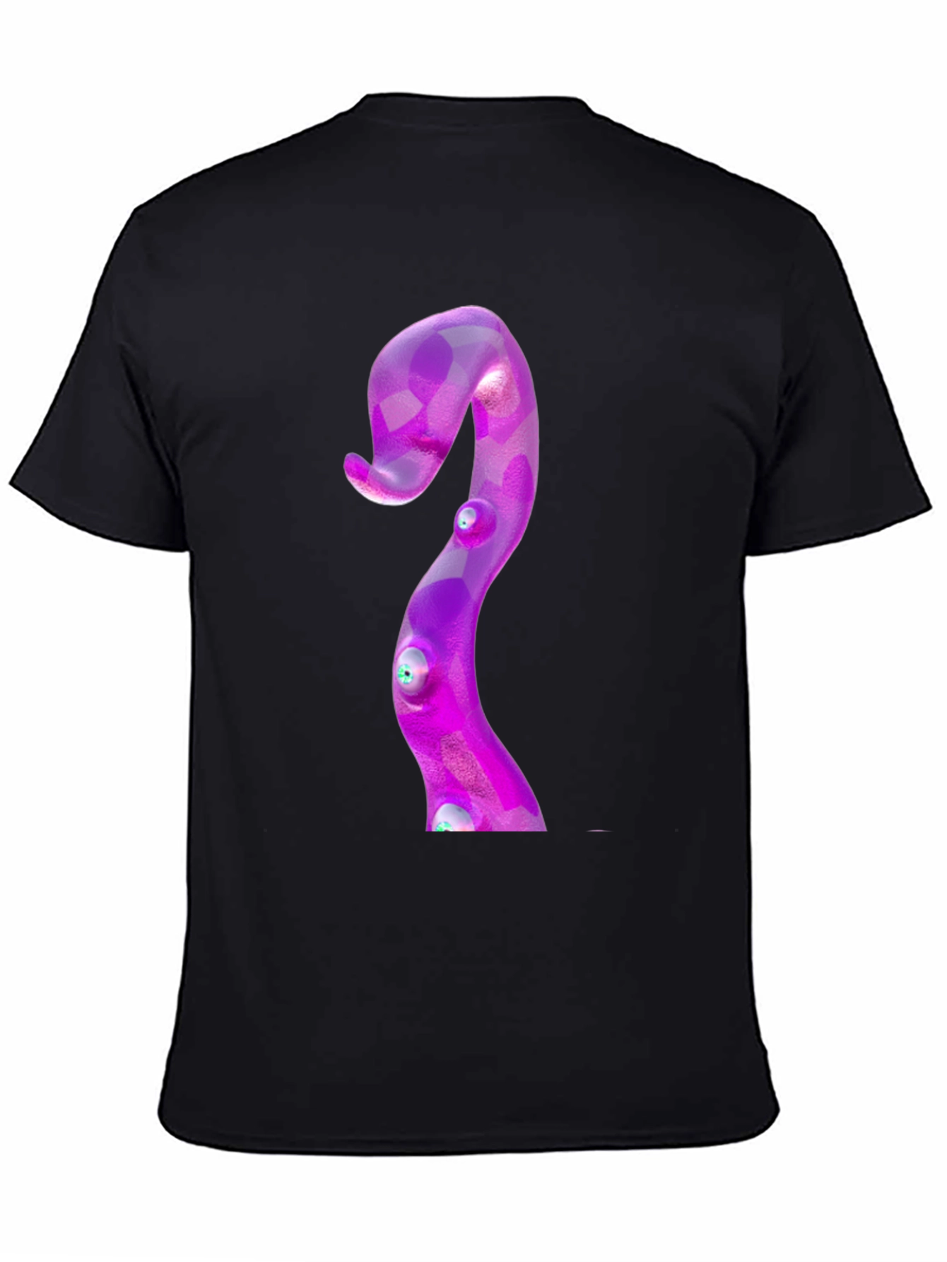 Purple Tentacle Graphic Tee - Kraken Design