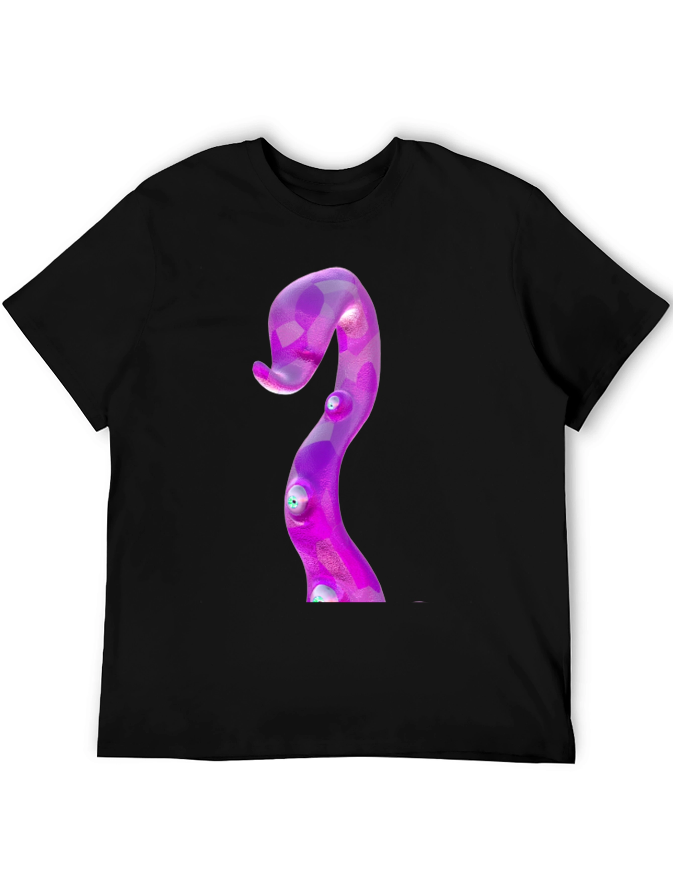 Purple Tentacle Graphic Tee - Kraken Design