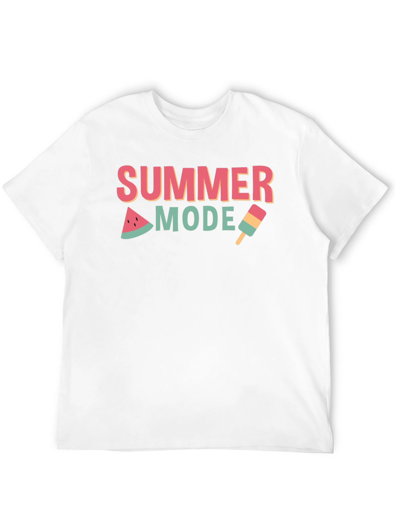 Summer Mode Black T-Shirt