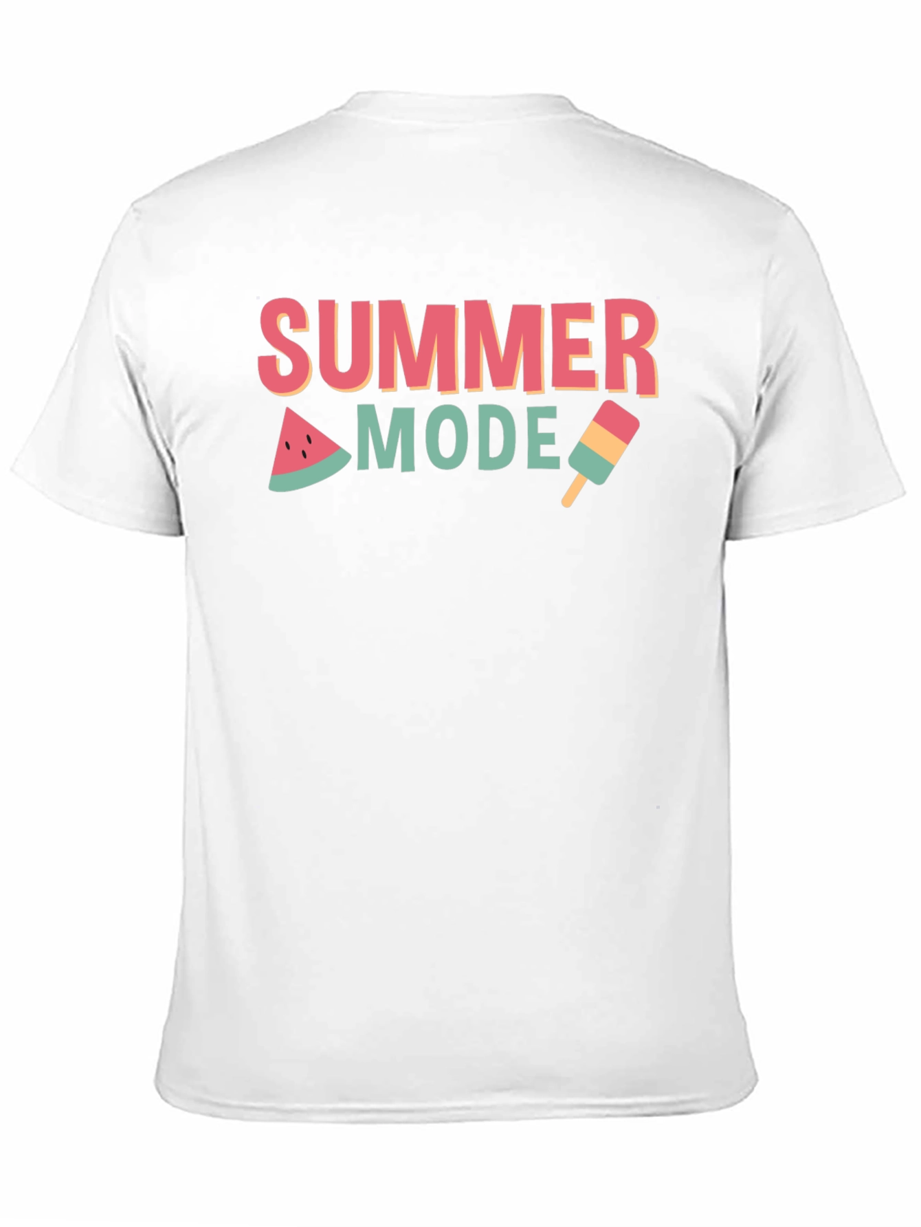 Summer Mode Black T-Shirt
