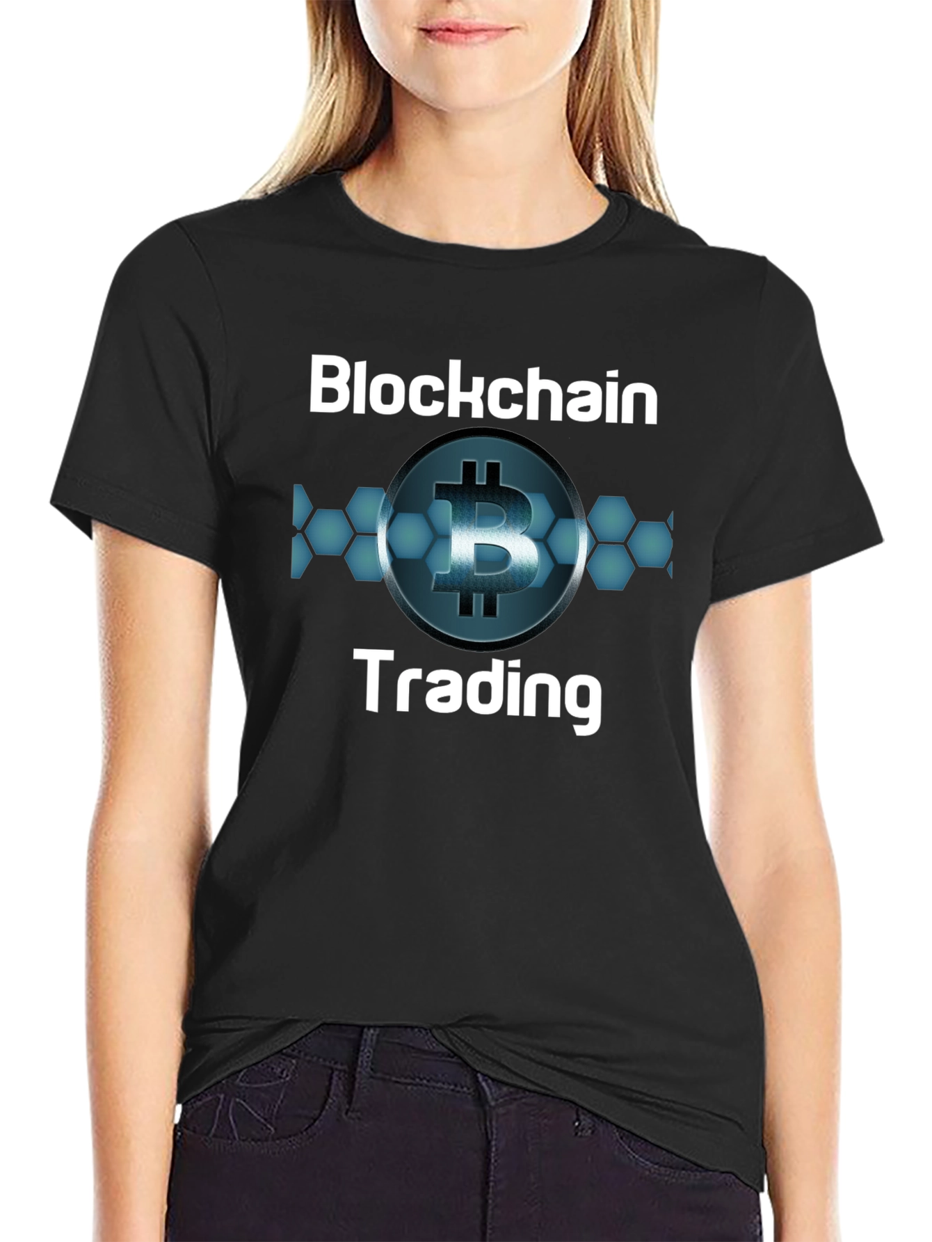 Blockchain Trading T-Shirt Bitcoin Crypto Design