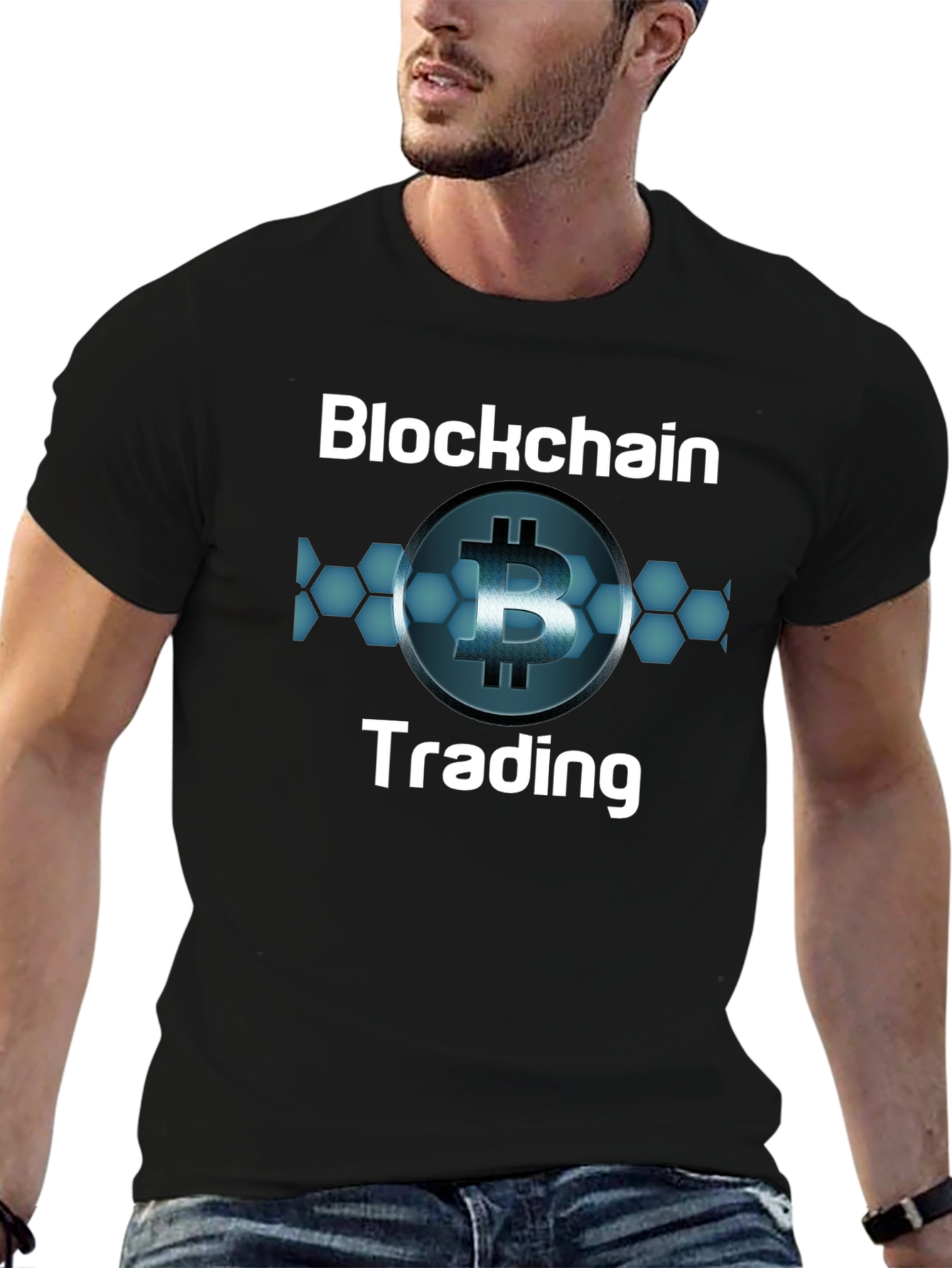 Blockchain Trading T-Shirt Bitcoin Crypto Design
