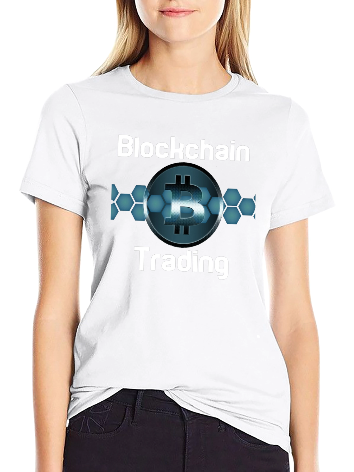 Blockchain Trading T-Shirt Bitcoin Crypto Design
