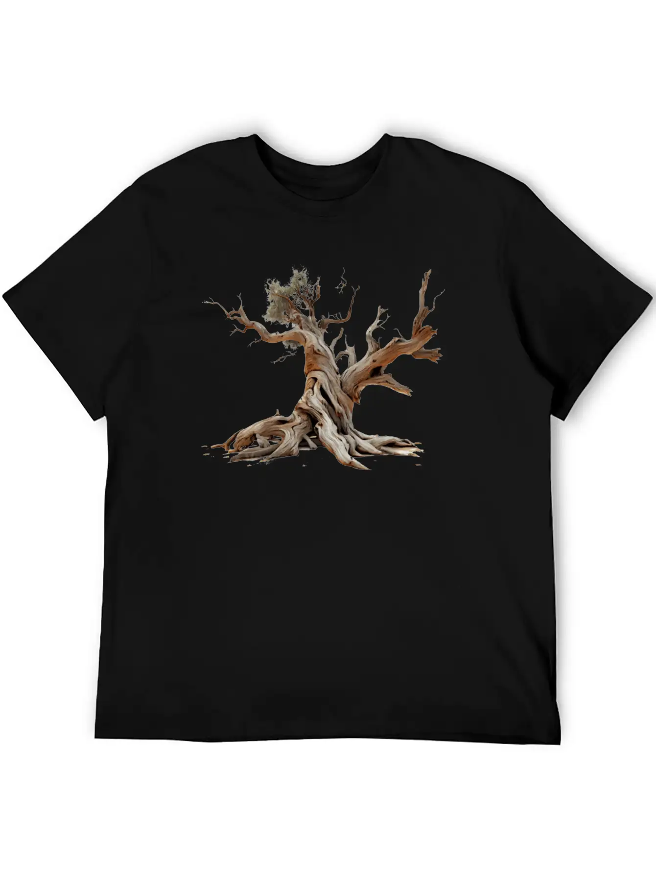 Dead Tree On Transparent Background Unisex Casual T-Shirt – Clean Design For Daily Comfort
