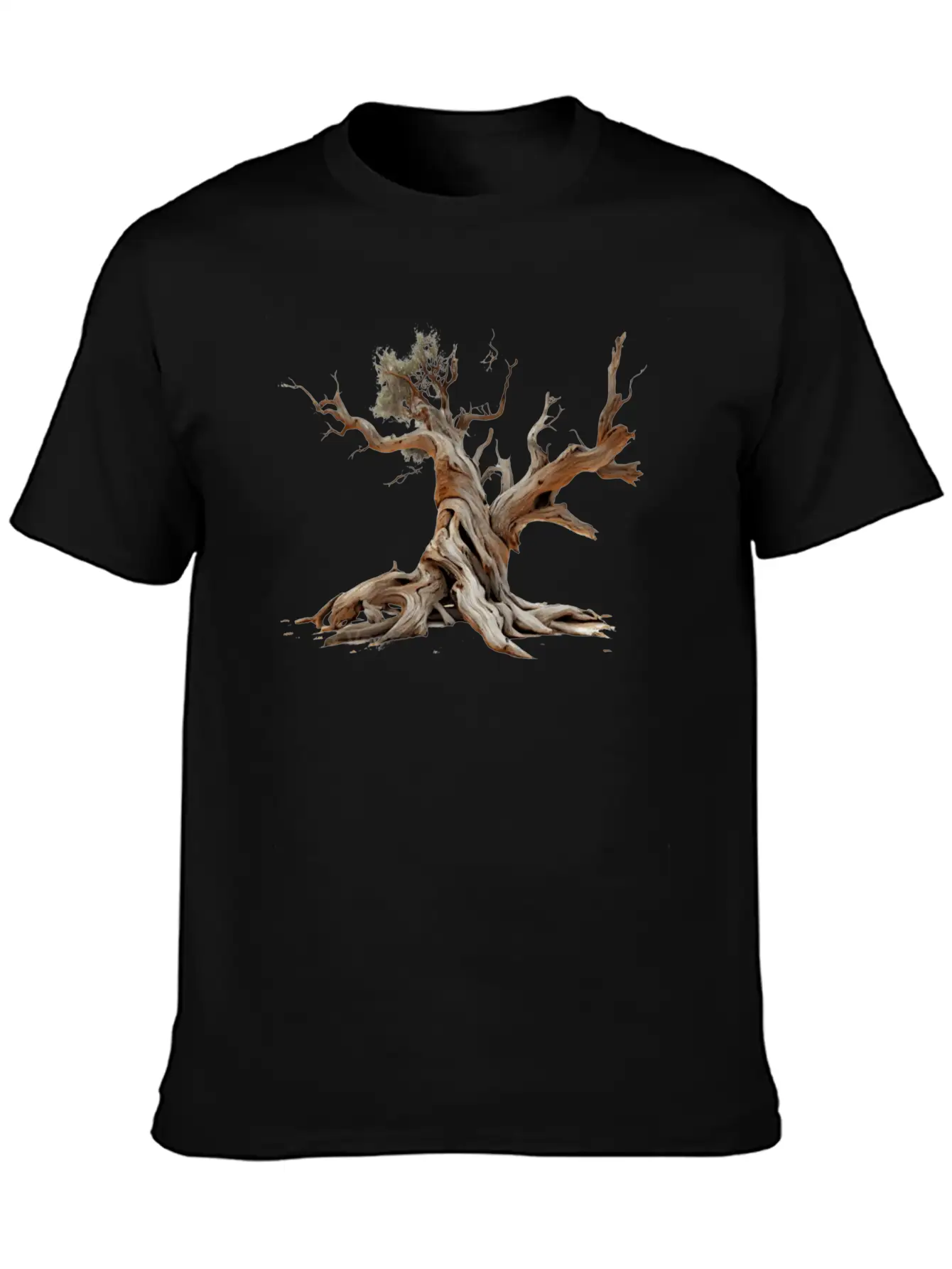 Dead Tree On Transparent Background Unisex Casual T-Shirt – Clean Design For Daily Comfort