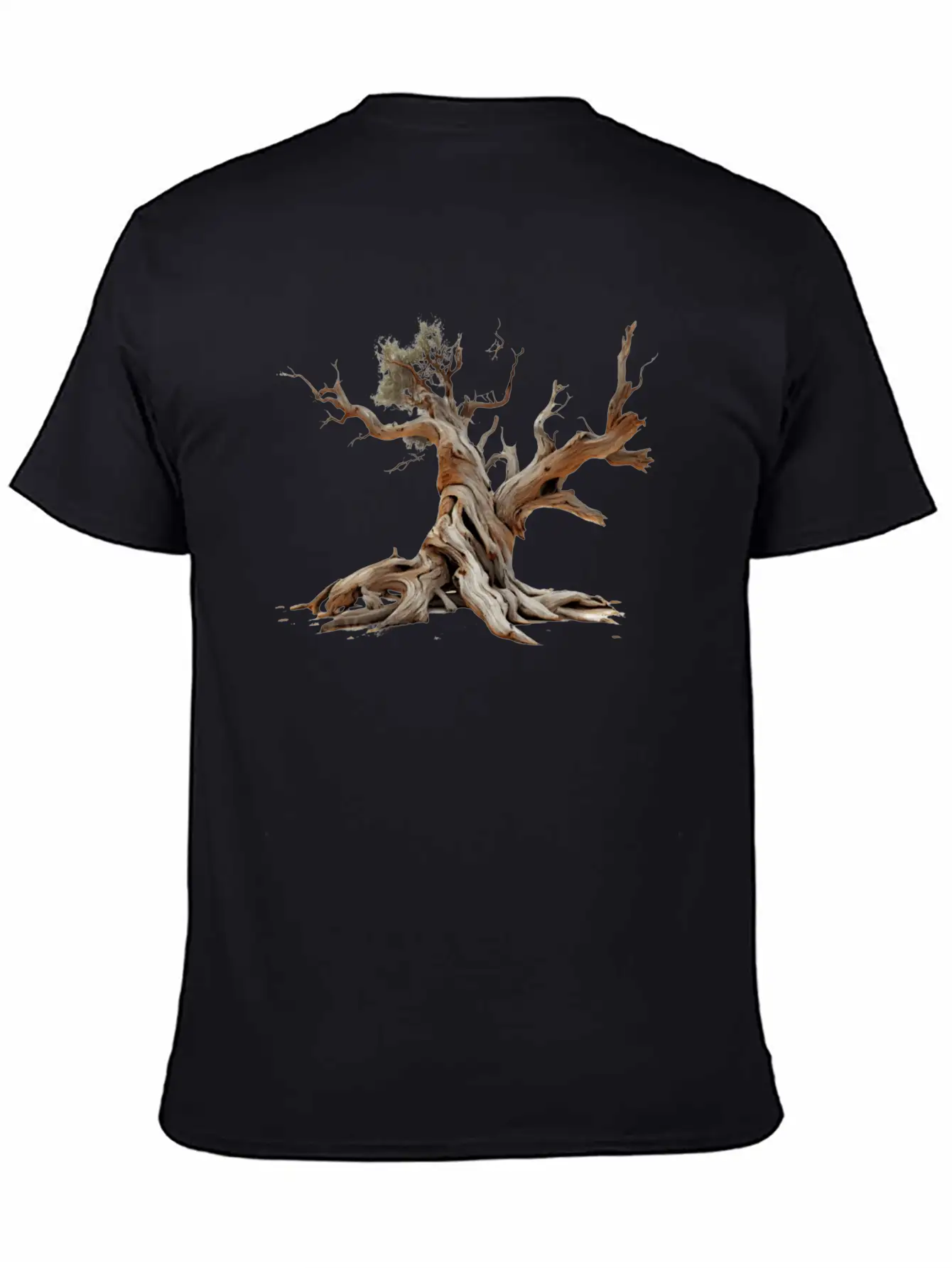 Dead Tree On Transparent Background Unisex Casual T-Shirt – Clean Design For Daily Comfort