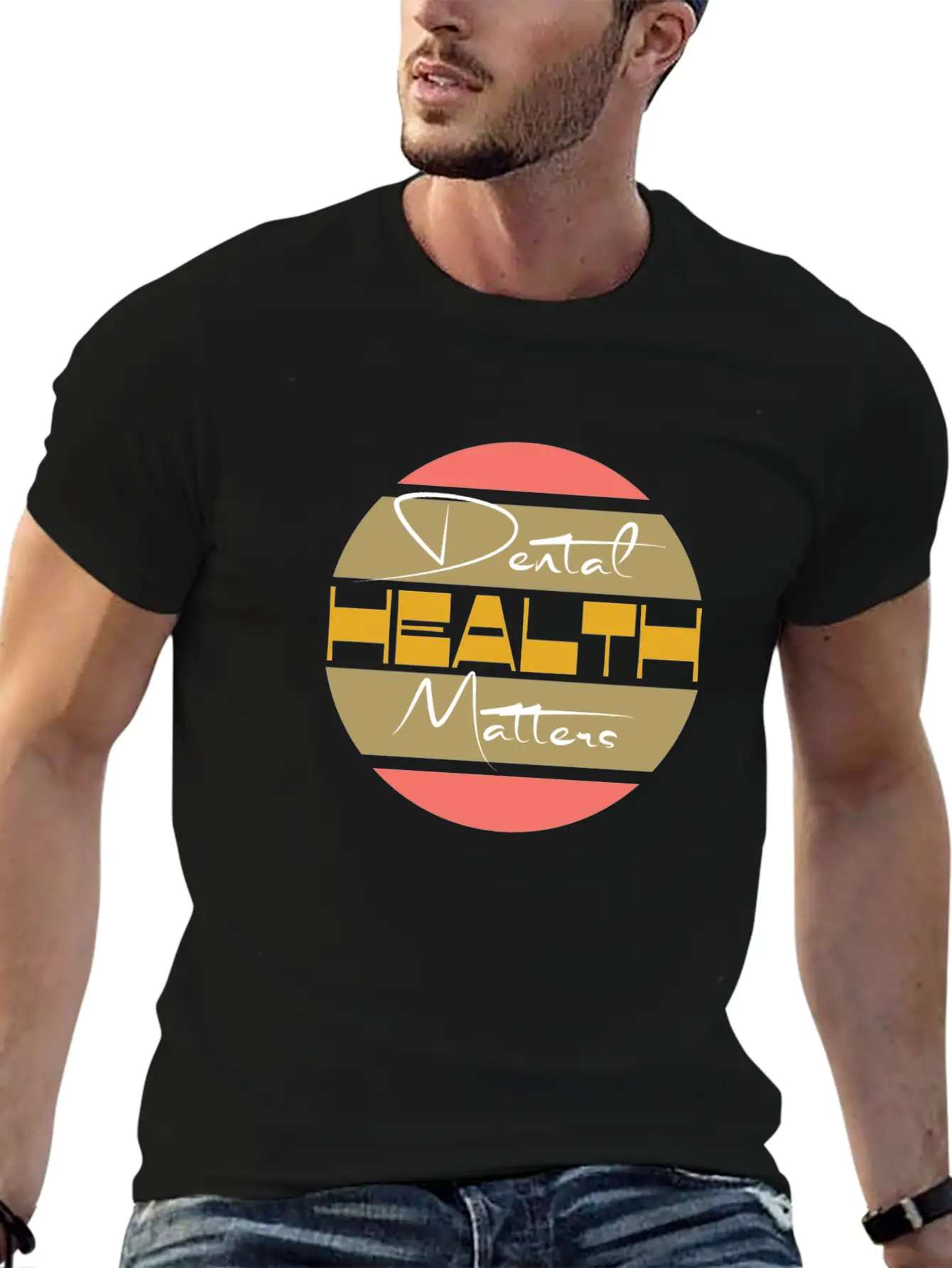 Dental Health Matters Unisex Casual T-Shirt – Clean Design For Daily Comfort
