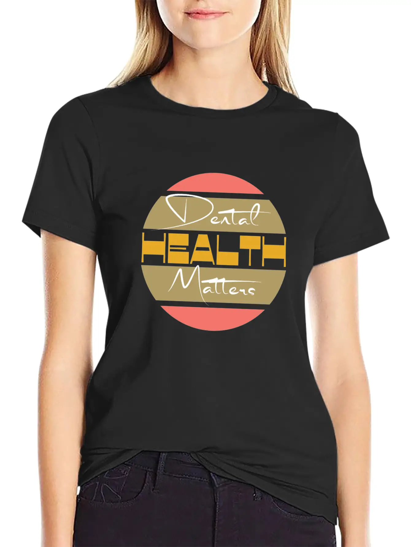 Dental Health Matters Unisex Casual T-Shirt – Clean Design For Daily Comfort