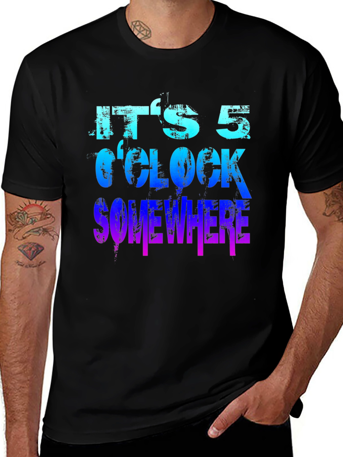 Its 5 OClock Somewhere Graphic T-Shirt