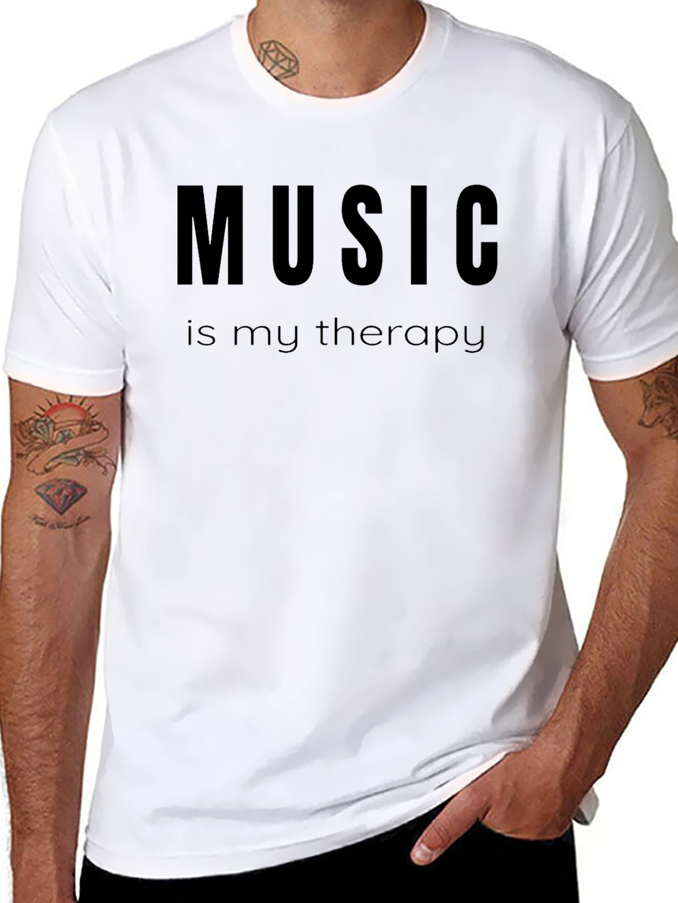 Music Is My Therapy T-Shirt