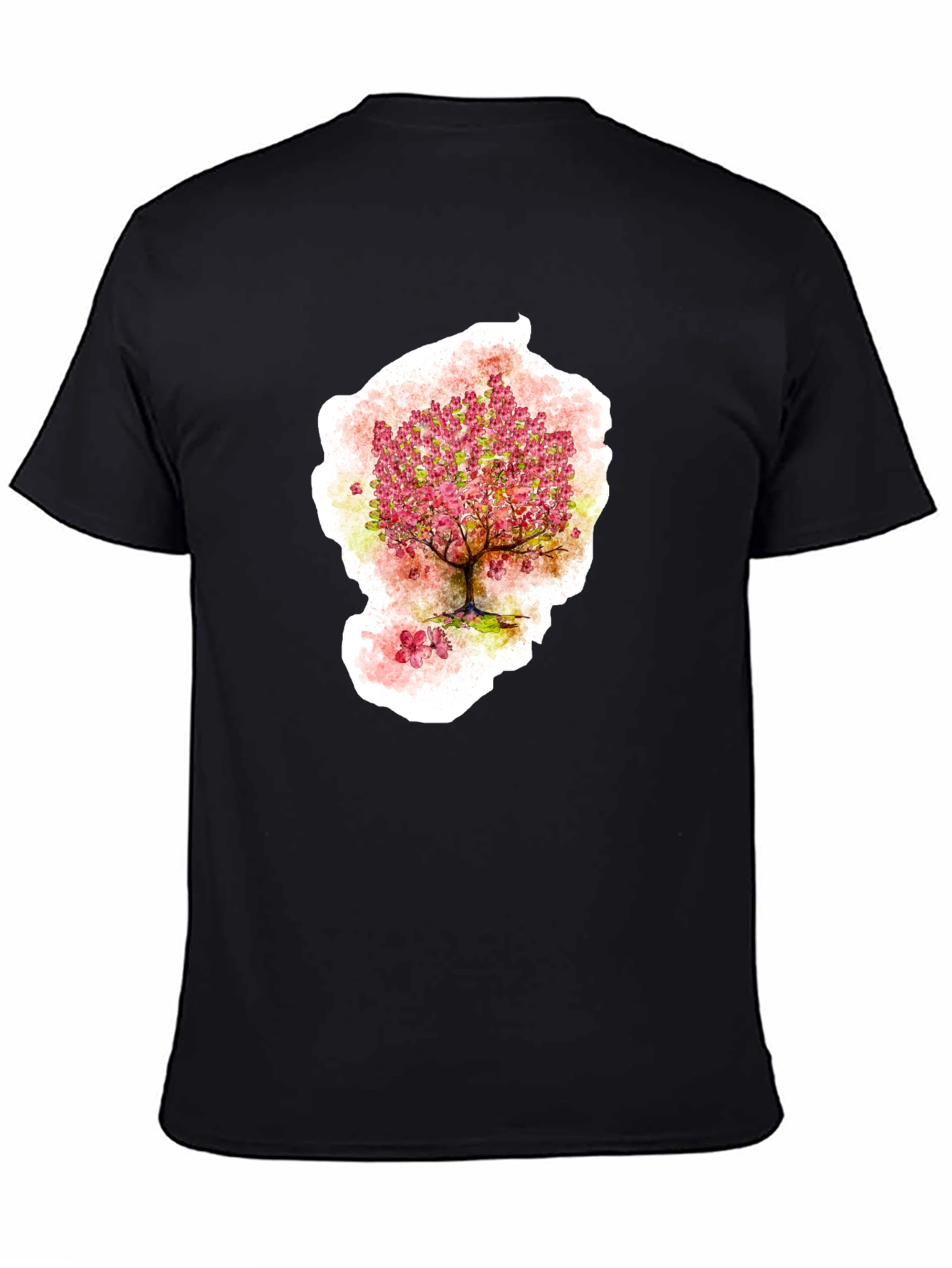 Cherry Blossom Tree Graphic T-Shirt