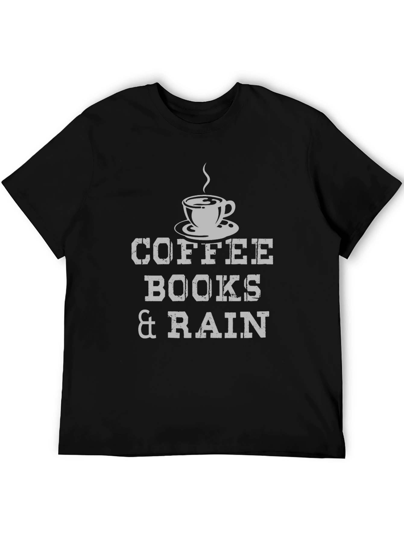 Coffee Books and Rain T-Shirt