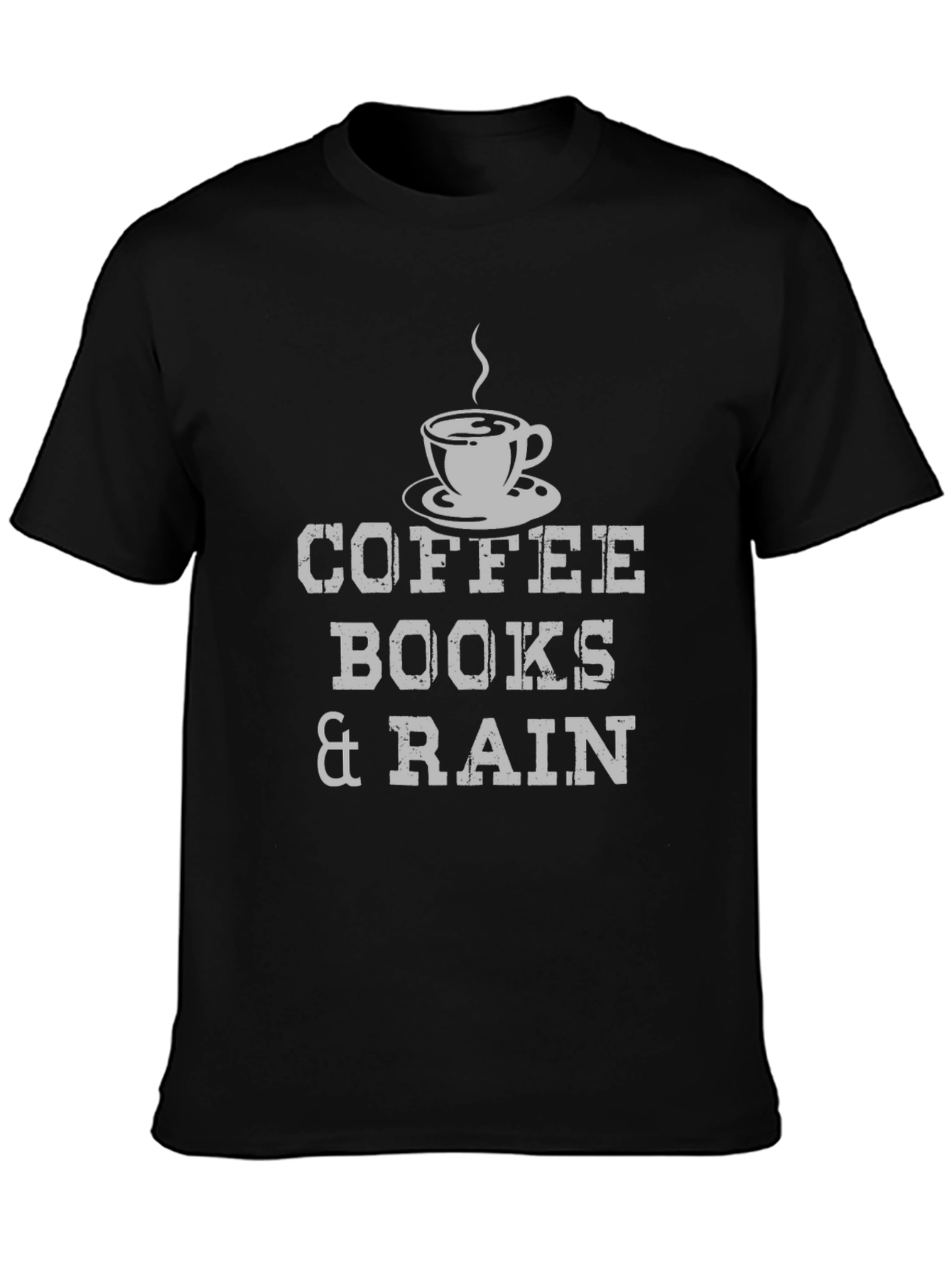 Coffee Books and Rain T-Shirt