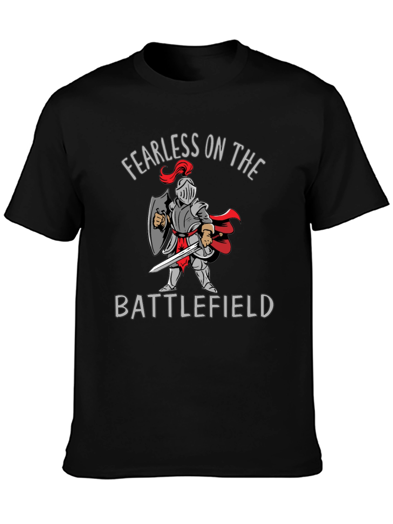 Fearless on the Battlefield Graphic T-Shirt