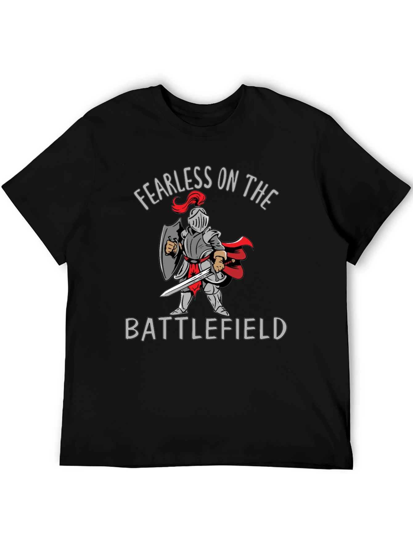 Fearless on the Battlefield Graphic T-Shirt