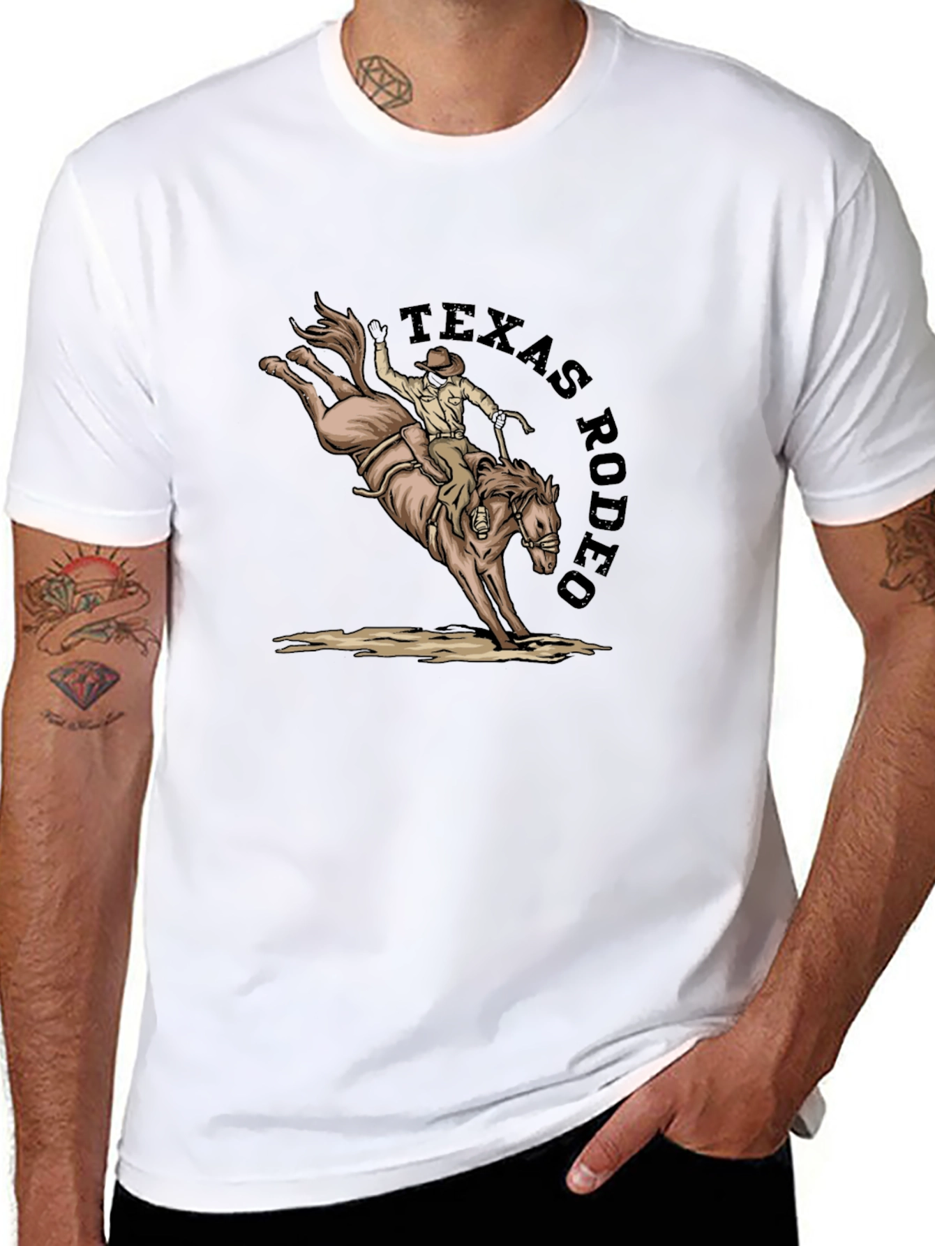 Texas Rodeo Graphic T-Shirt