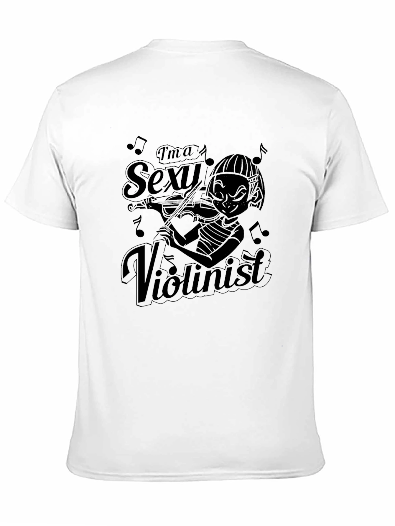 Im A Sexy Violinist T-Shirt - Black Novelty Tee