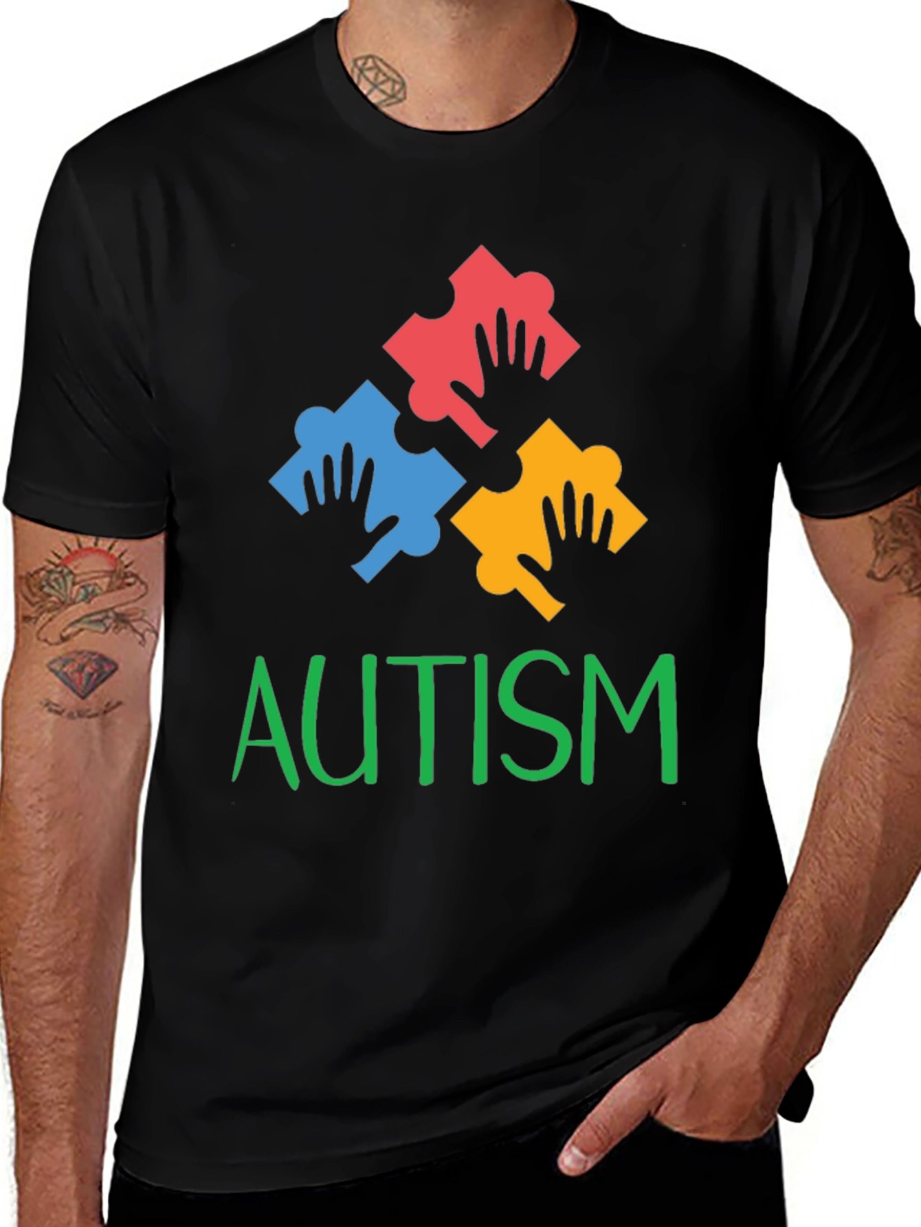 Autism Awareness Puzzle T-Shirt