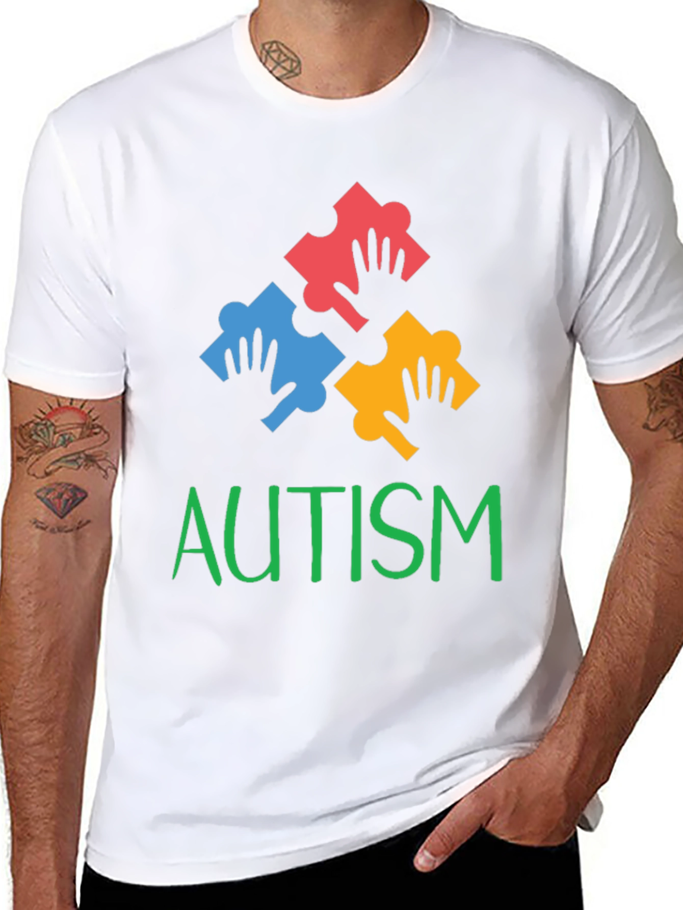 Autism Awareness Puzzle T-Shirt