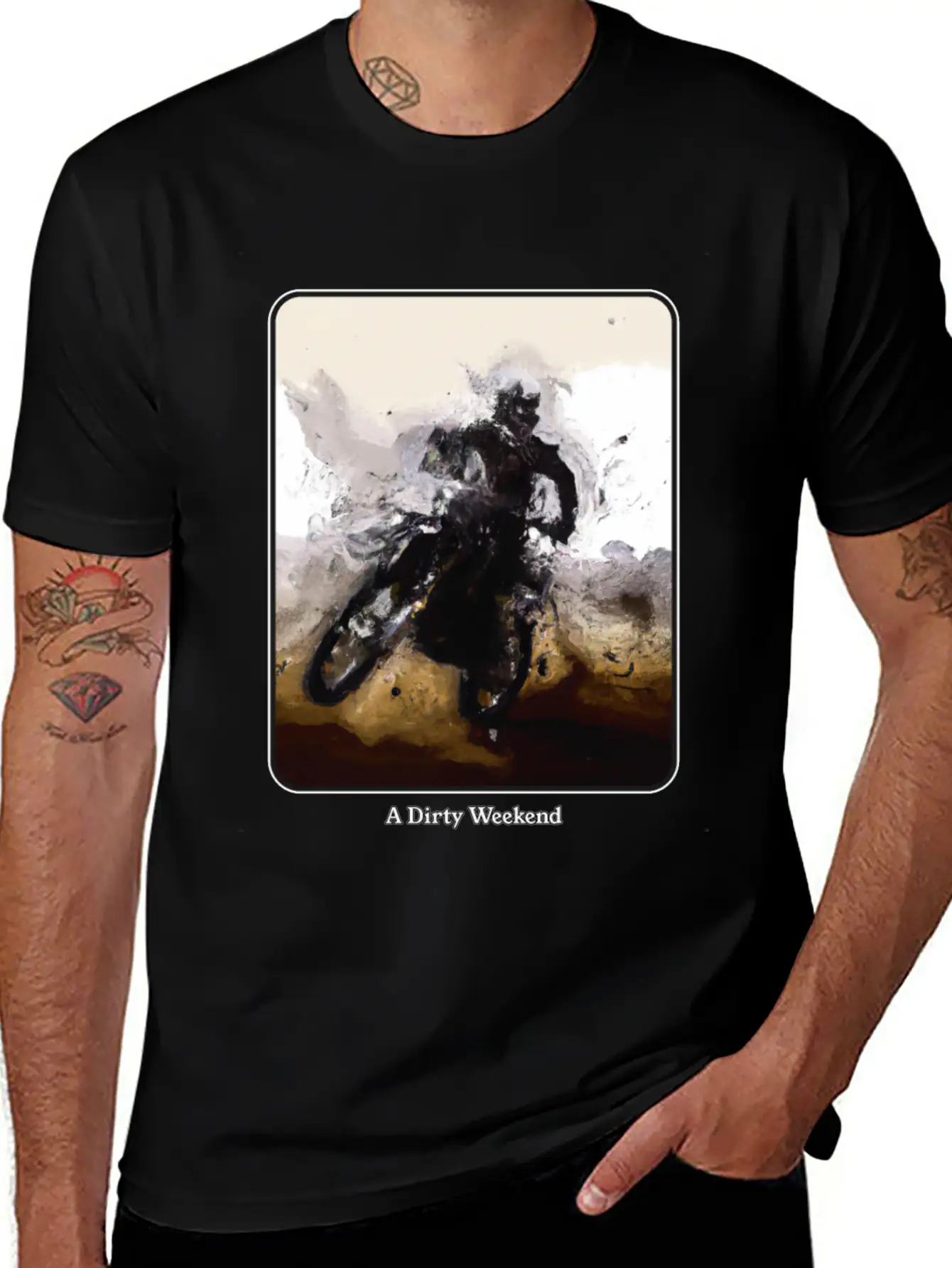 Dirty Grunge Enduro Motocross Tour Unisex Casual T-Shirt – Clean Design For Daily Comfort
