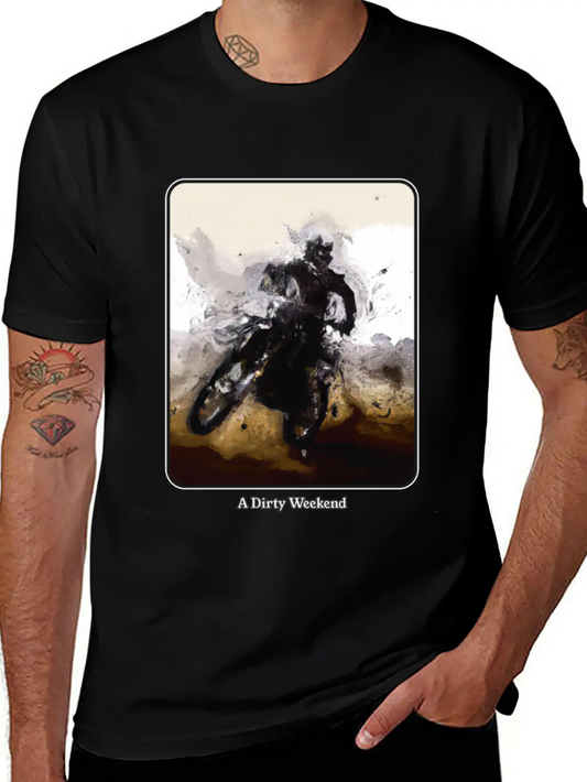 Dirty Grunge Enduro Motocross Tour Unisex Casual T-Shirt – Clean Design For Daily Comfort