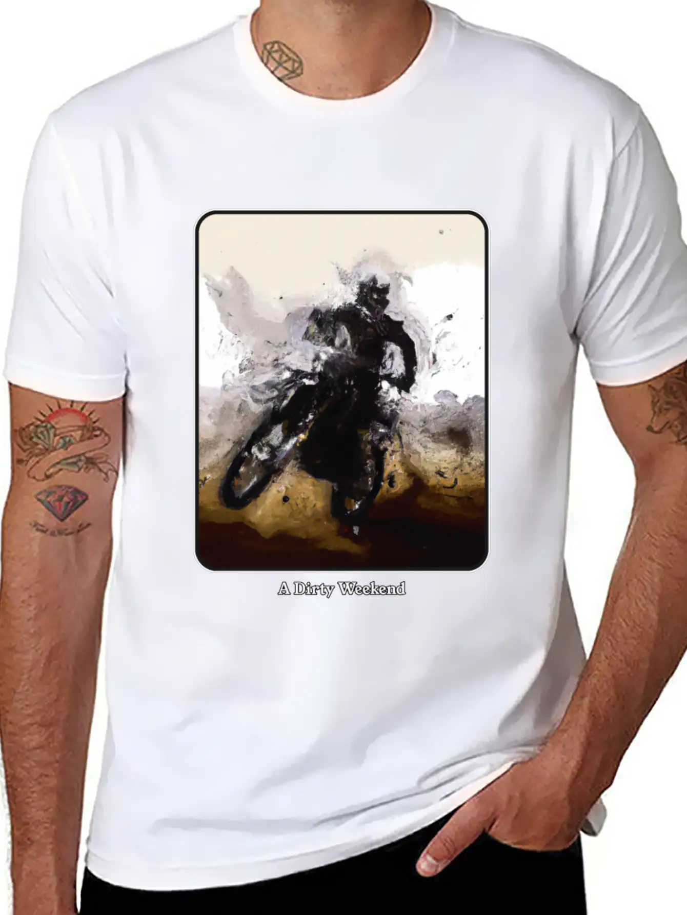 Dirty Grunge Enduro Motocross Tour Unisex Casual T-Shirt – Clean Design For Daily Comfort