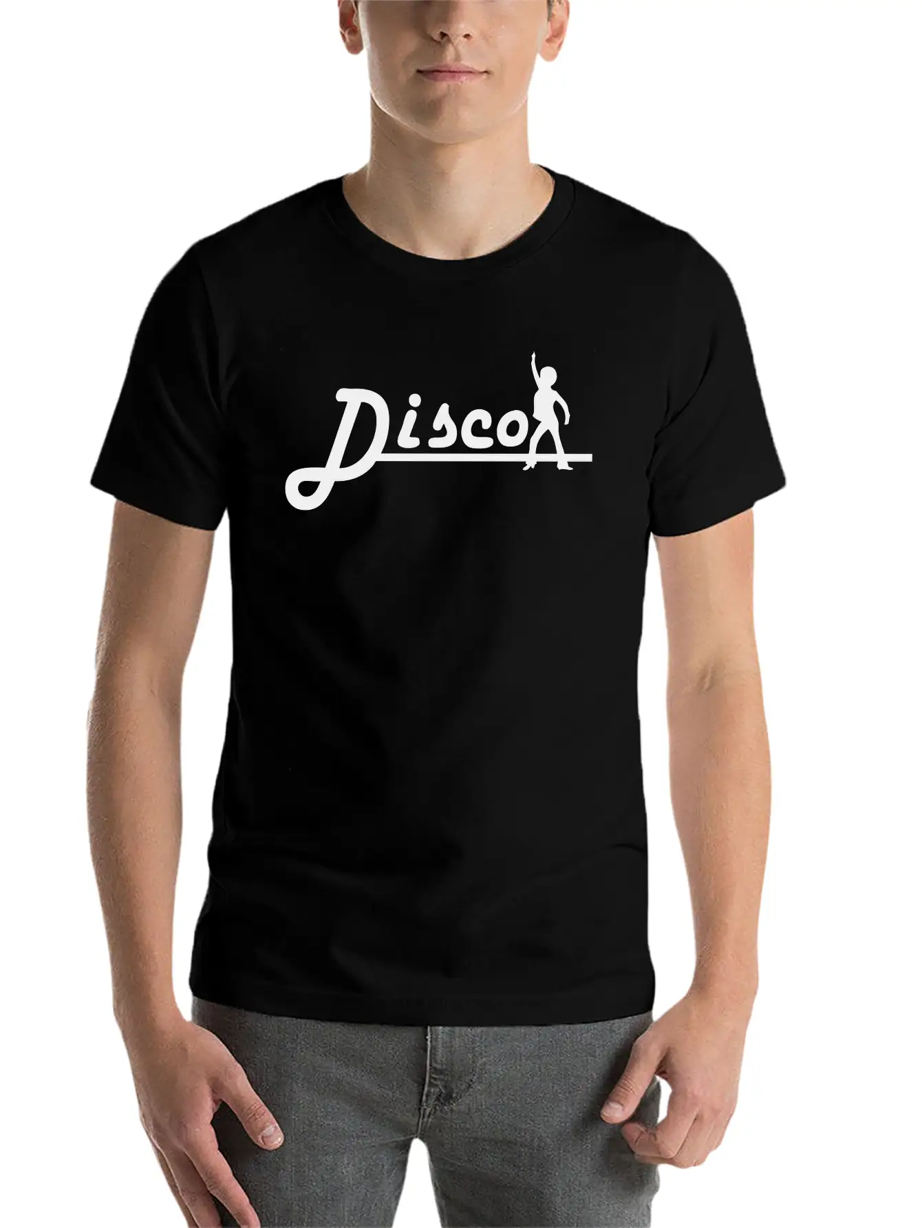 Disco Unisex Casual T-Shirt – Clean Design For Daily Comfort
