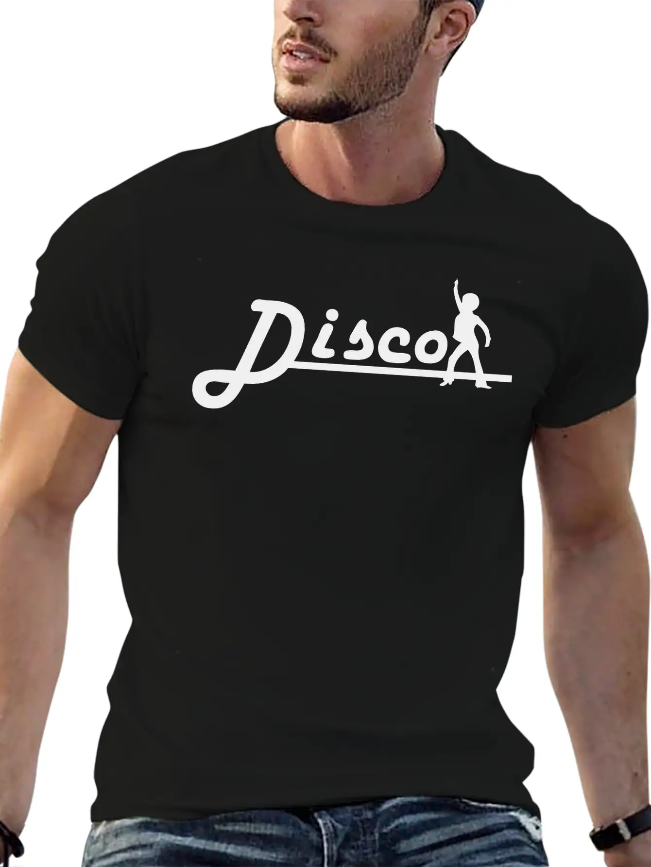 Disco Unisex Casual T-Shirt – Clean Design For Daily Comfort