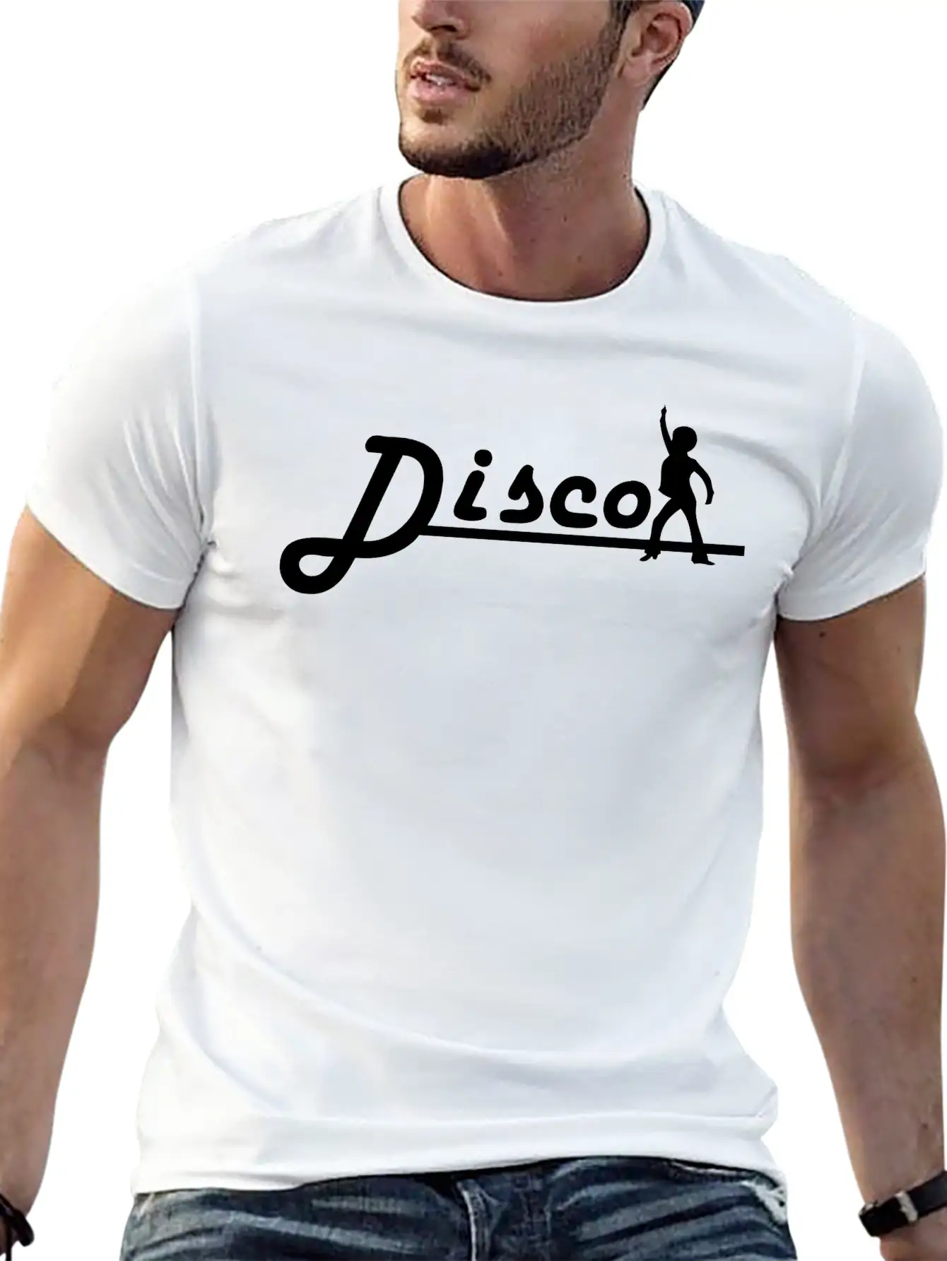 Disco Unisex Casual T-Shirt – Clean Design For Daily Comfort