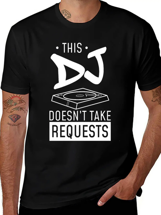 DJ Unisex Casual T-Shirt – Clean Design For Daily Comfort