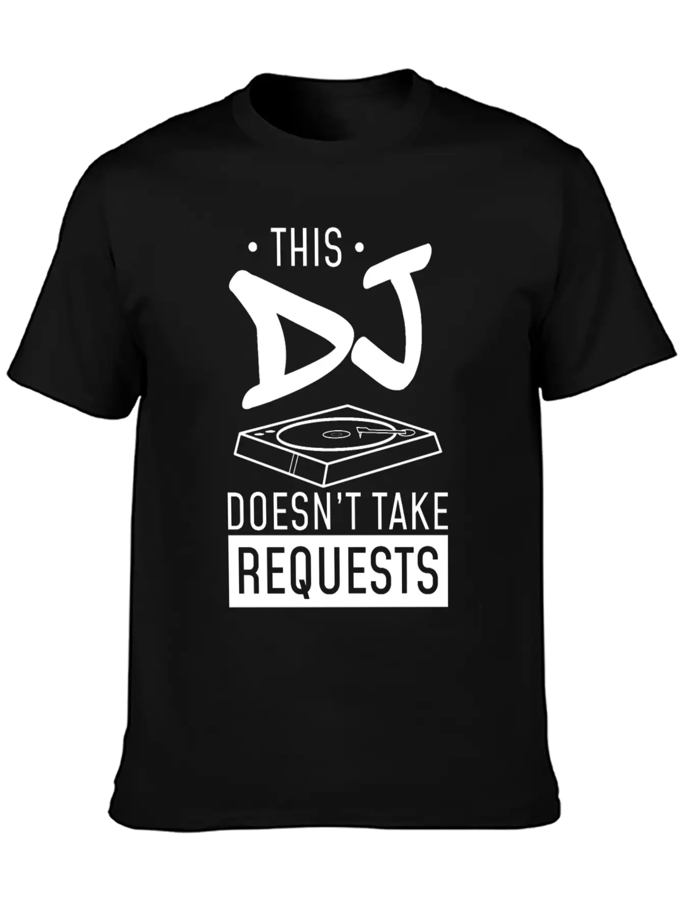 DJ Unisex Casual T-Shirt – Clean Design For Daily Comfort