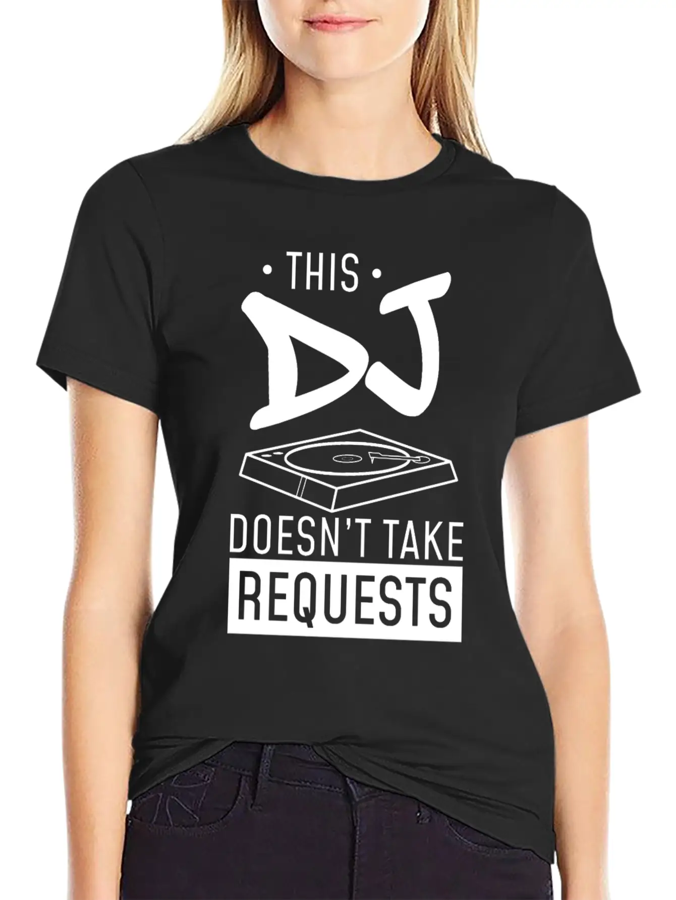 DJ Unisex Casual T-Shirt – Clean Design For Daily Comfort