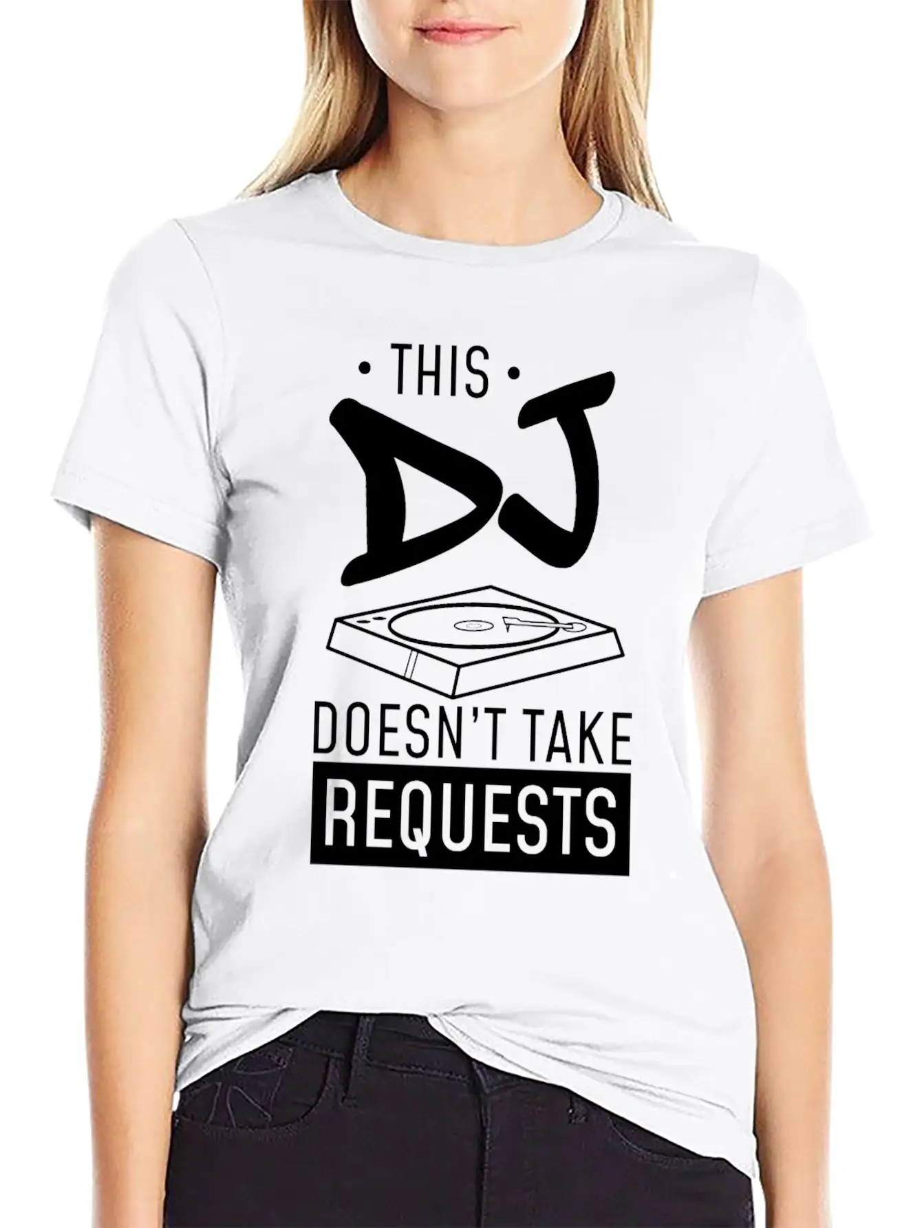 DJ Unisex Casual T-Shirt – Clean Design For Daily Comfort