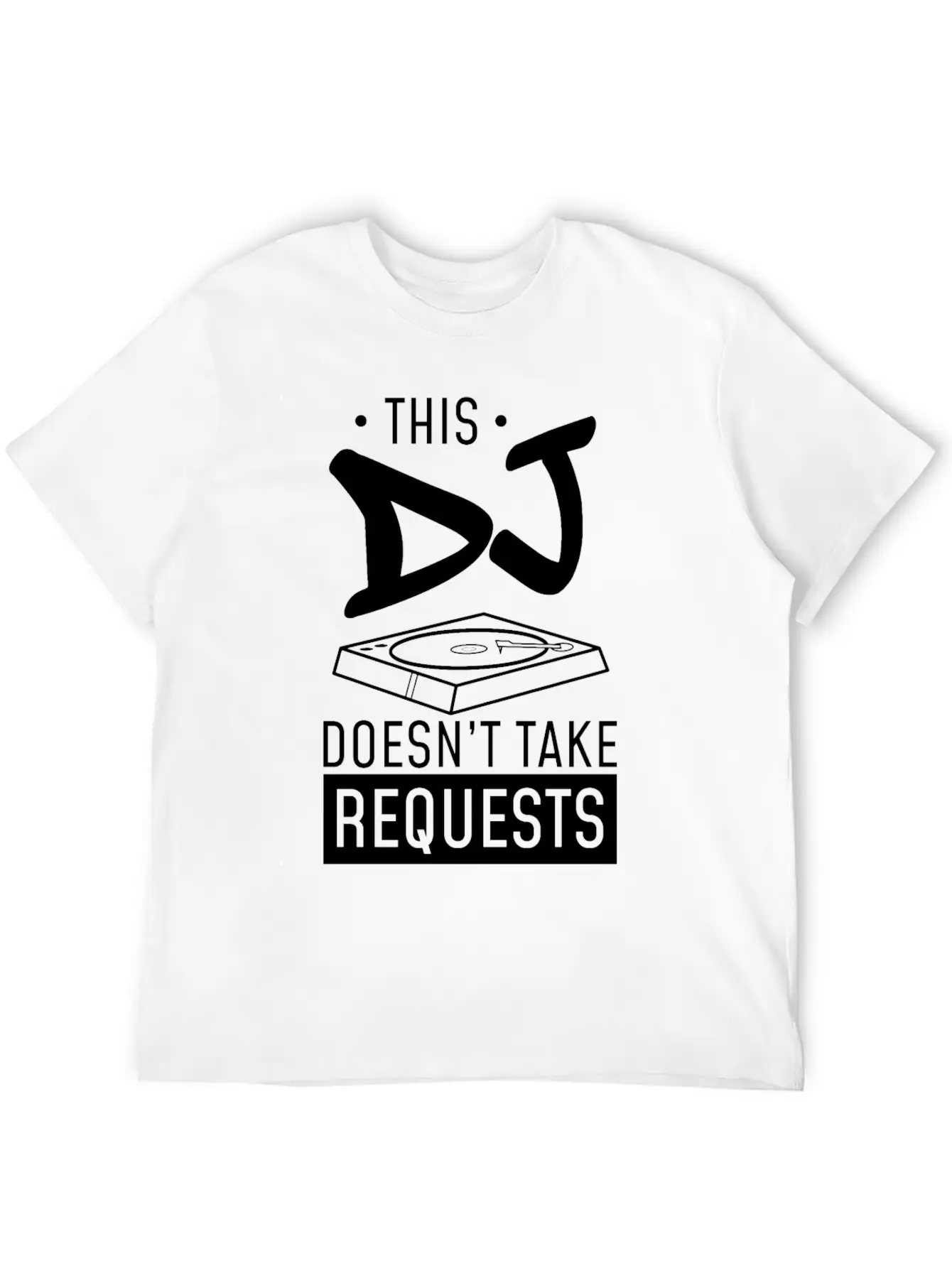DJ Unisex Casual T-Shirt – Clean Design For Daily Comfort