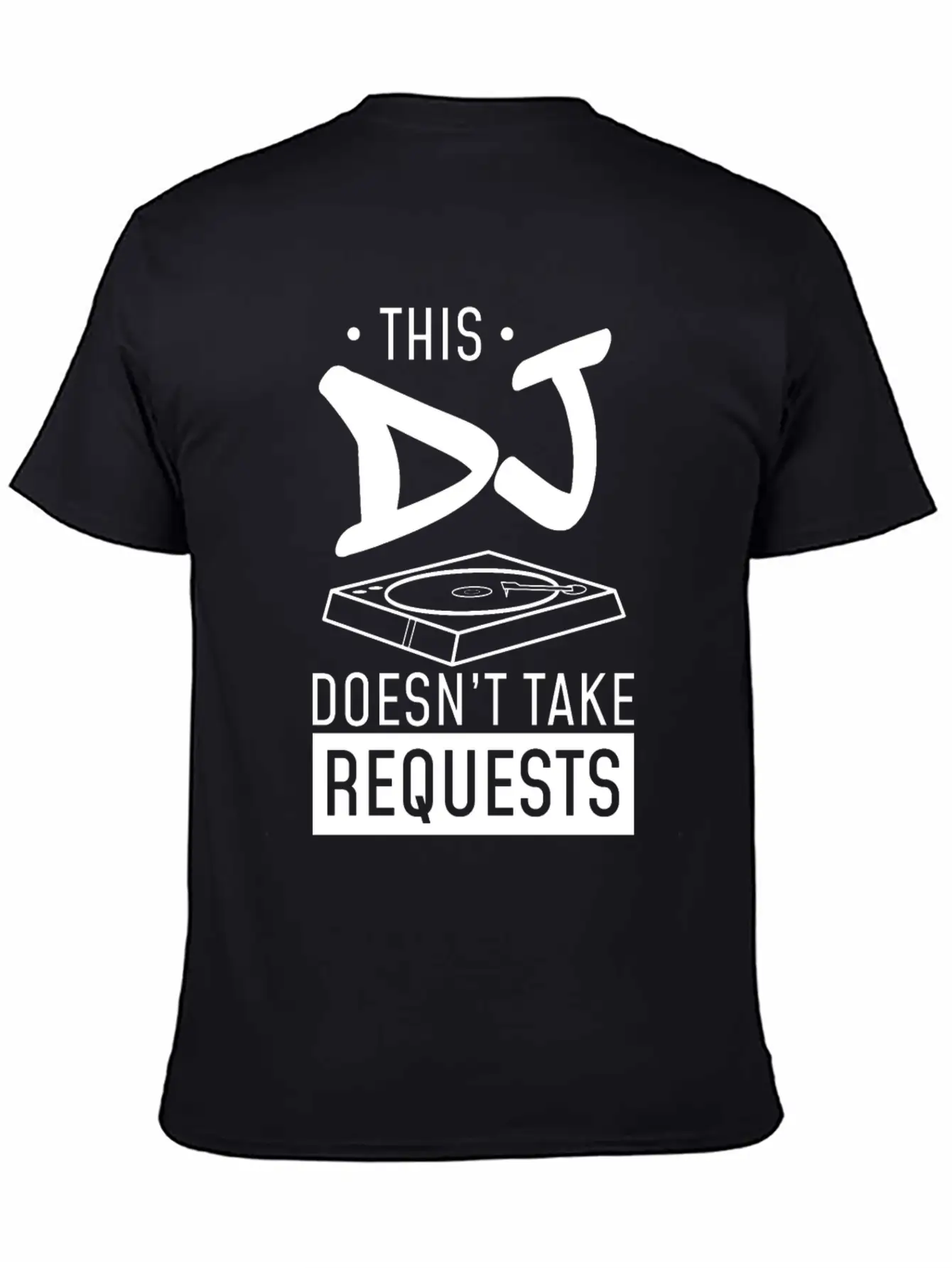 DJ Unisex Casual T-Shirt – Clean Design For Daily Comfort
